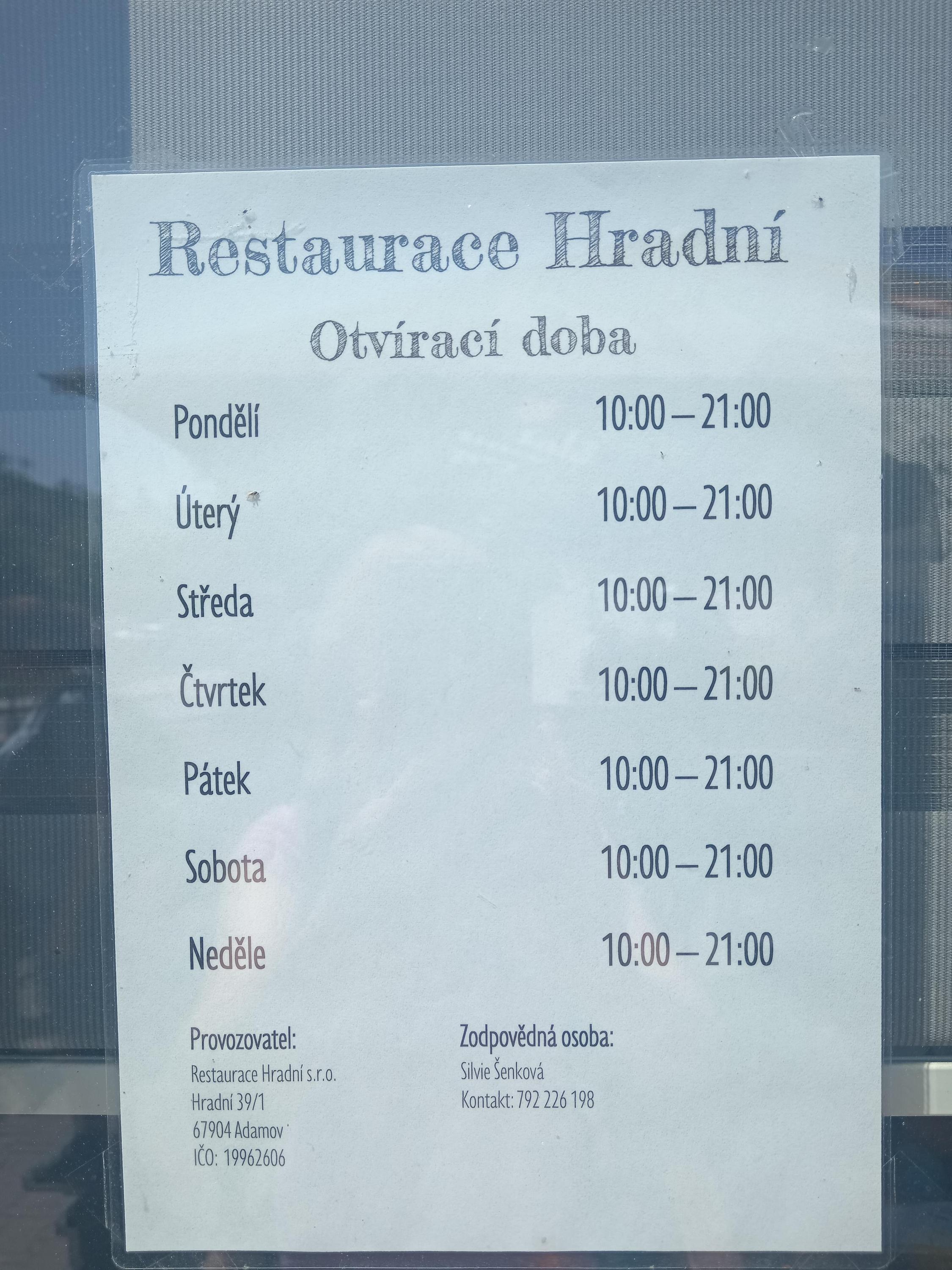 Restaurace Hradní foto 4