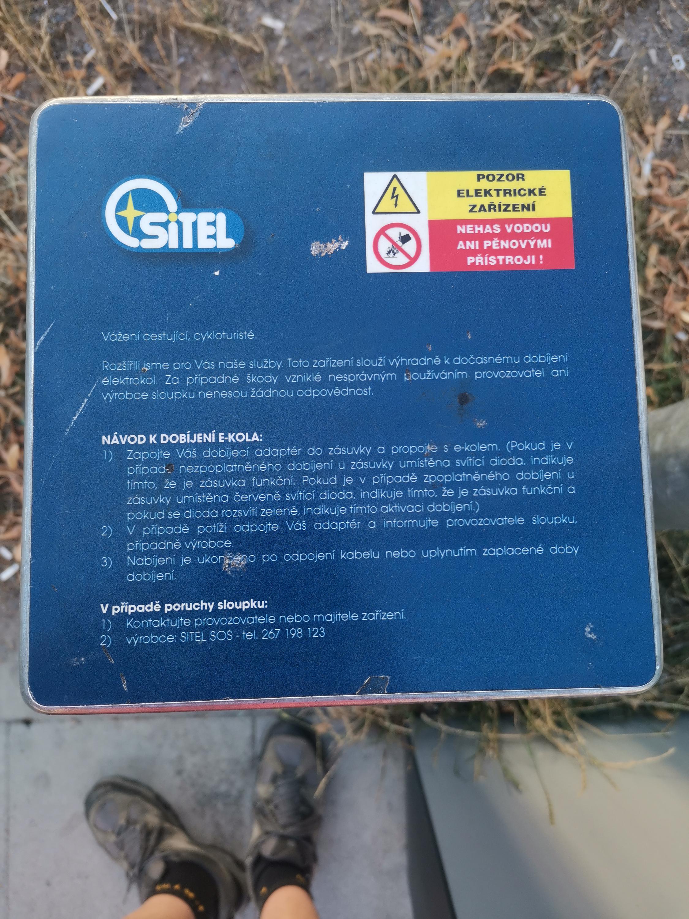 Nabíjecí zásuvka pro elektrokola Vrážská foto 5