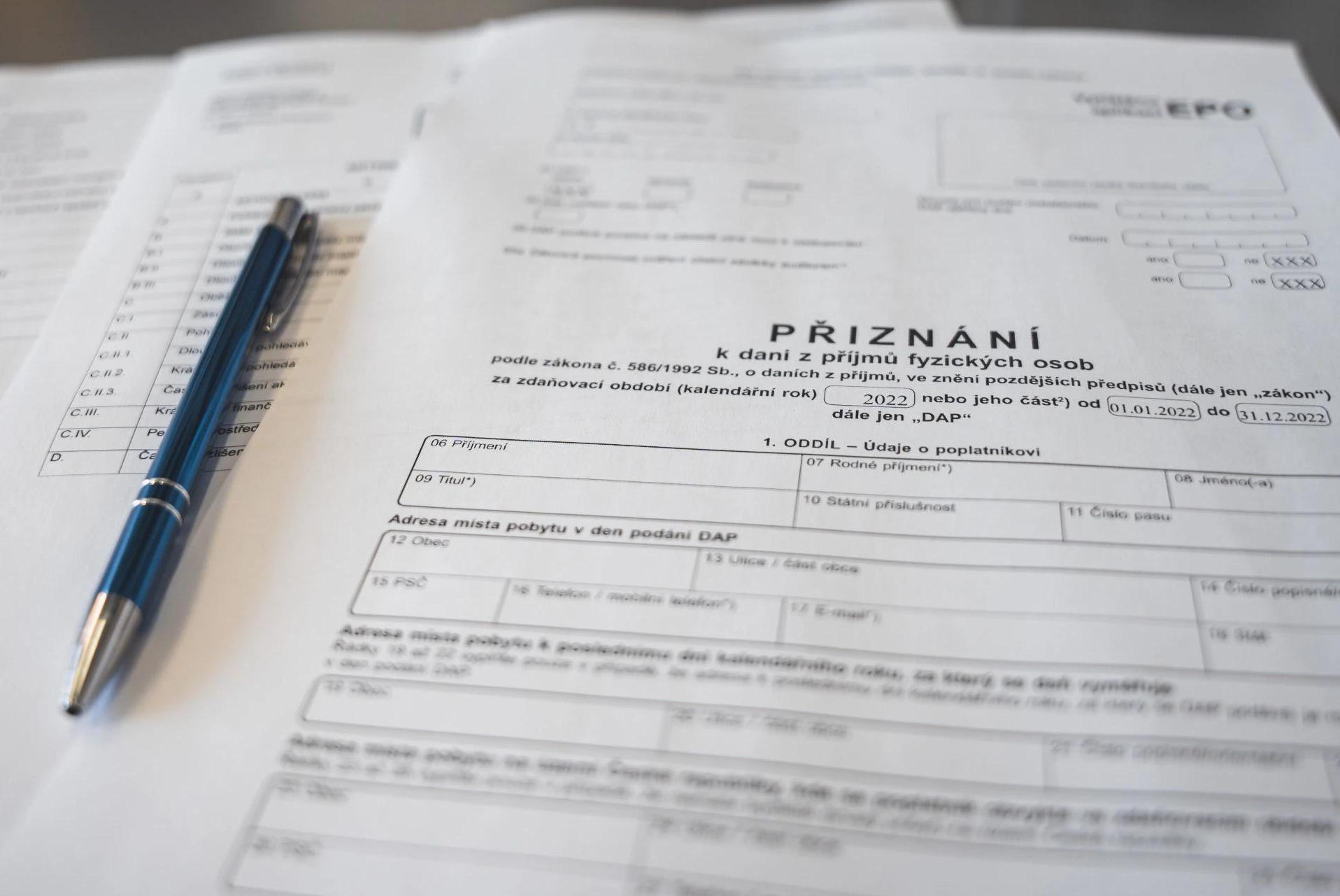 Daňová přiznání