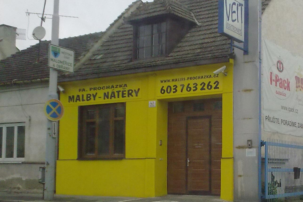 Fa. Procházka Malby - Nátěry