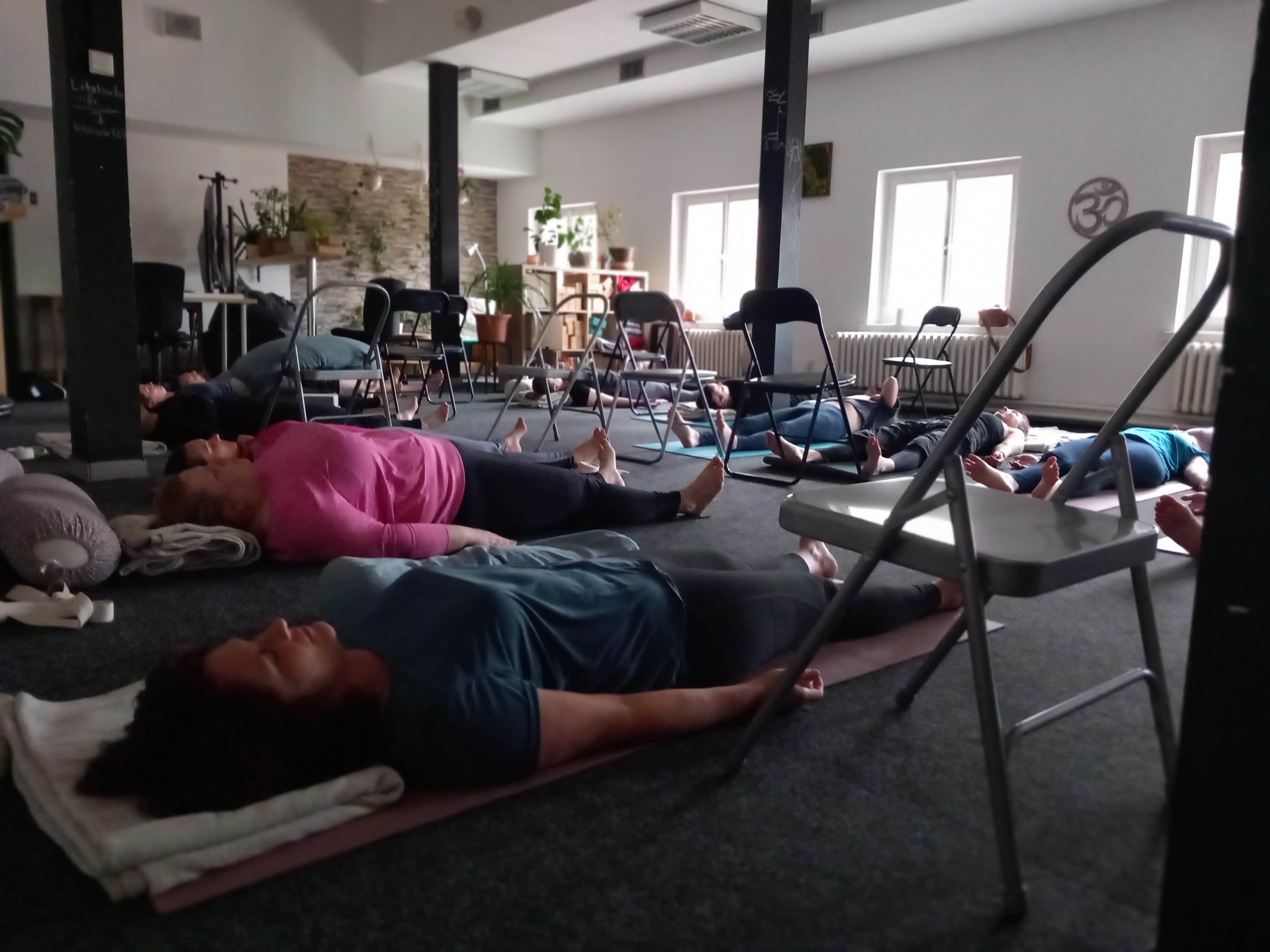 Iyengar jóga Jana Chadimová foto 3