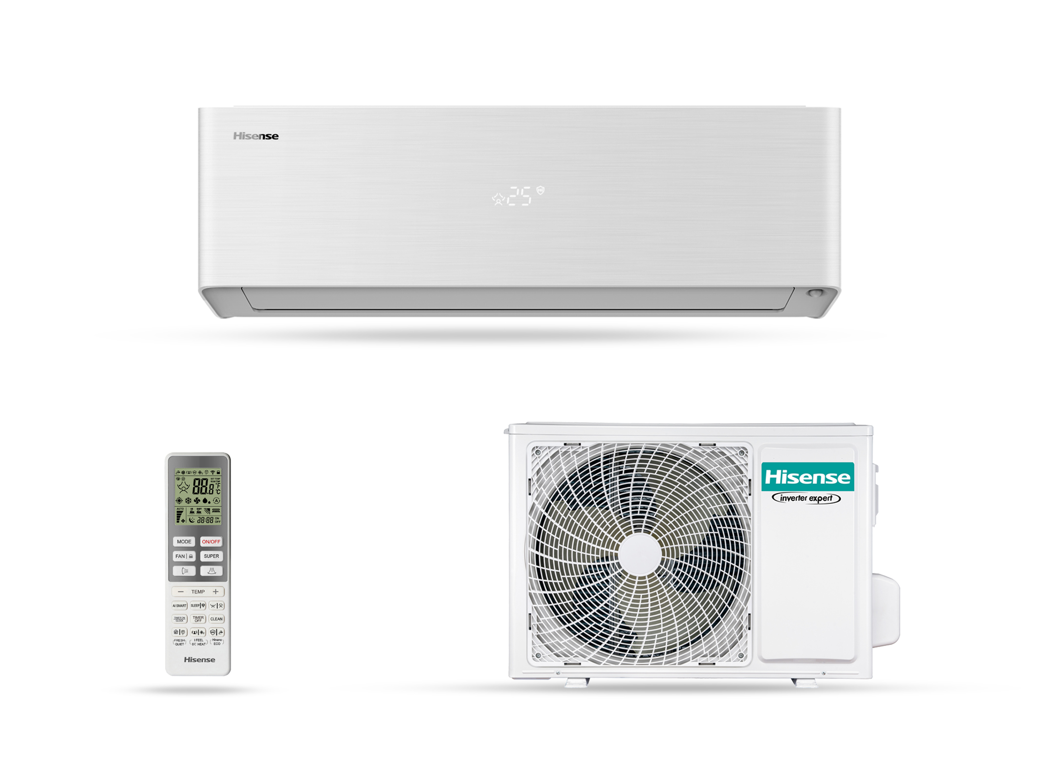 Montáž klimatizace Hisense Energy Pro X 2,5 kW