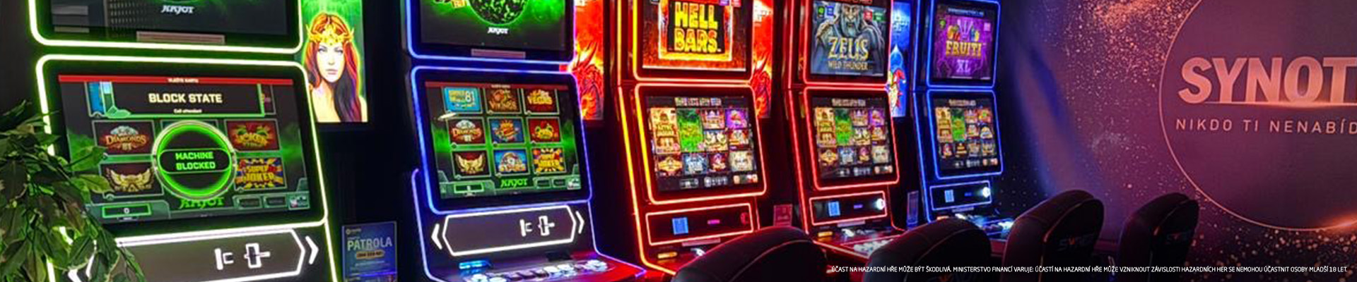 Úvodní obrázek HERNA SYNOT TIP CLUB