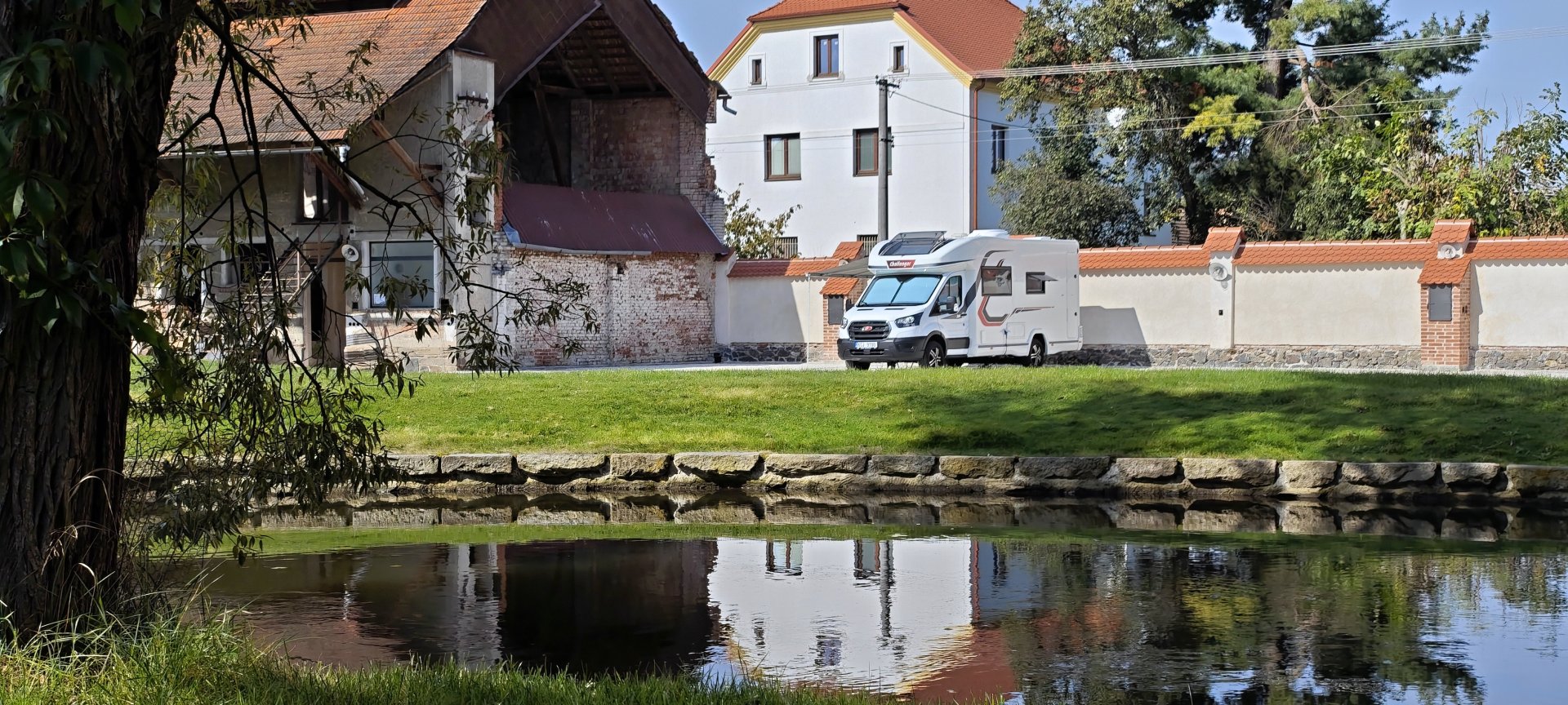 Stellplatz vodní mlýn Švihov foto 3