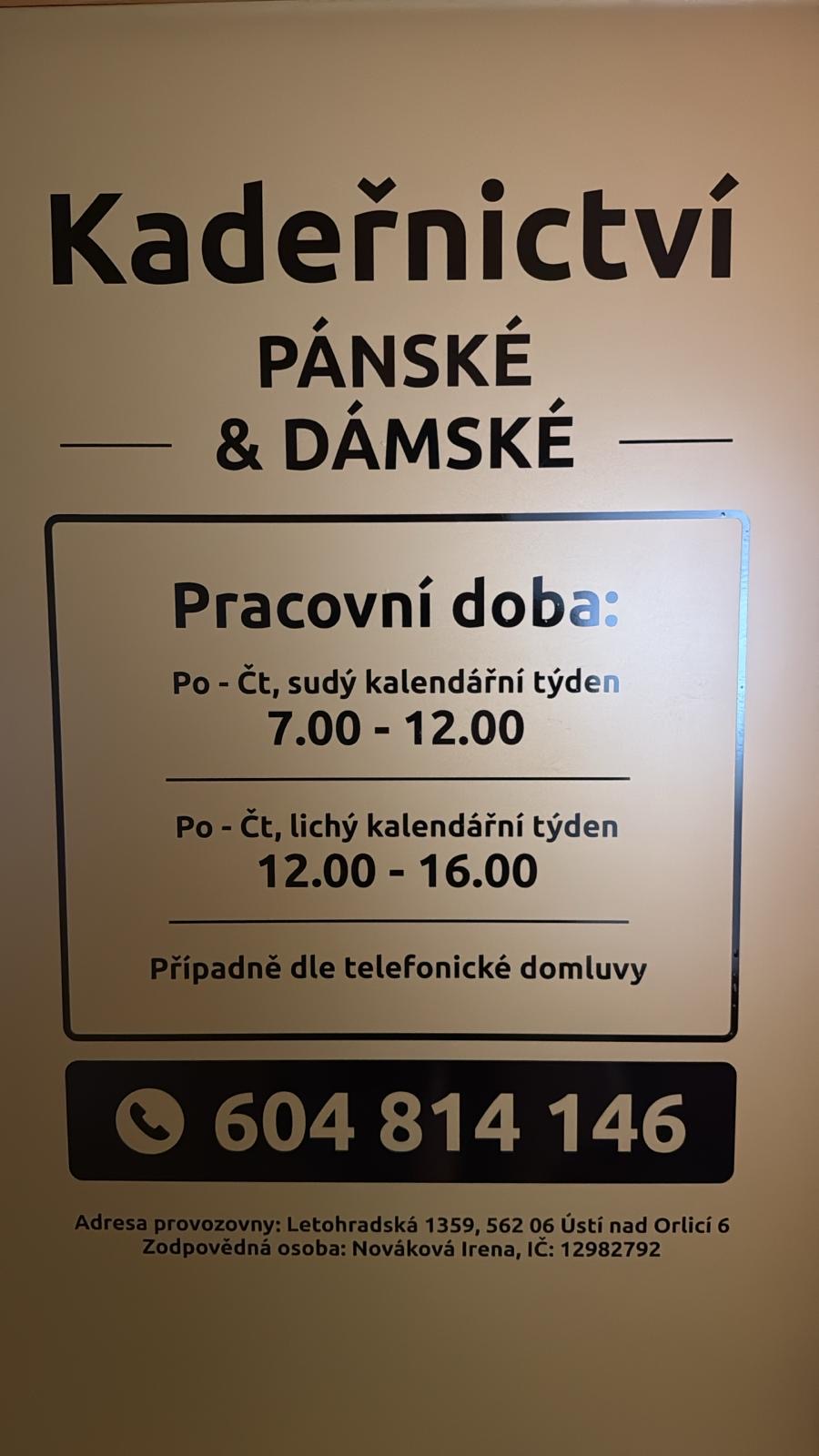 Kadeřnictví Irena Nováková foto 3