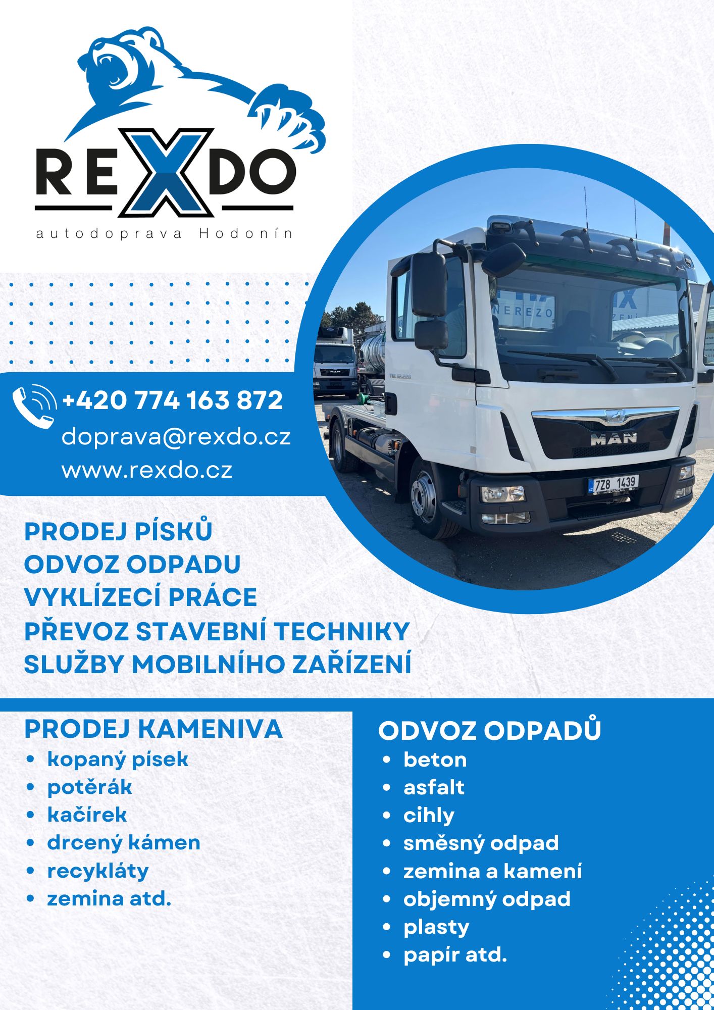 ReXdo – kontejnery, kamenivo, odvoz suti | Hodonín foto 6