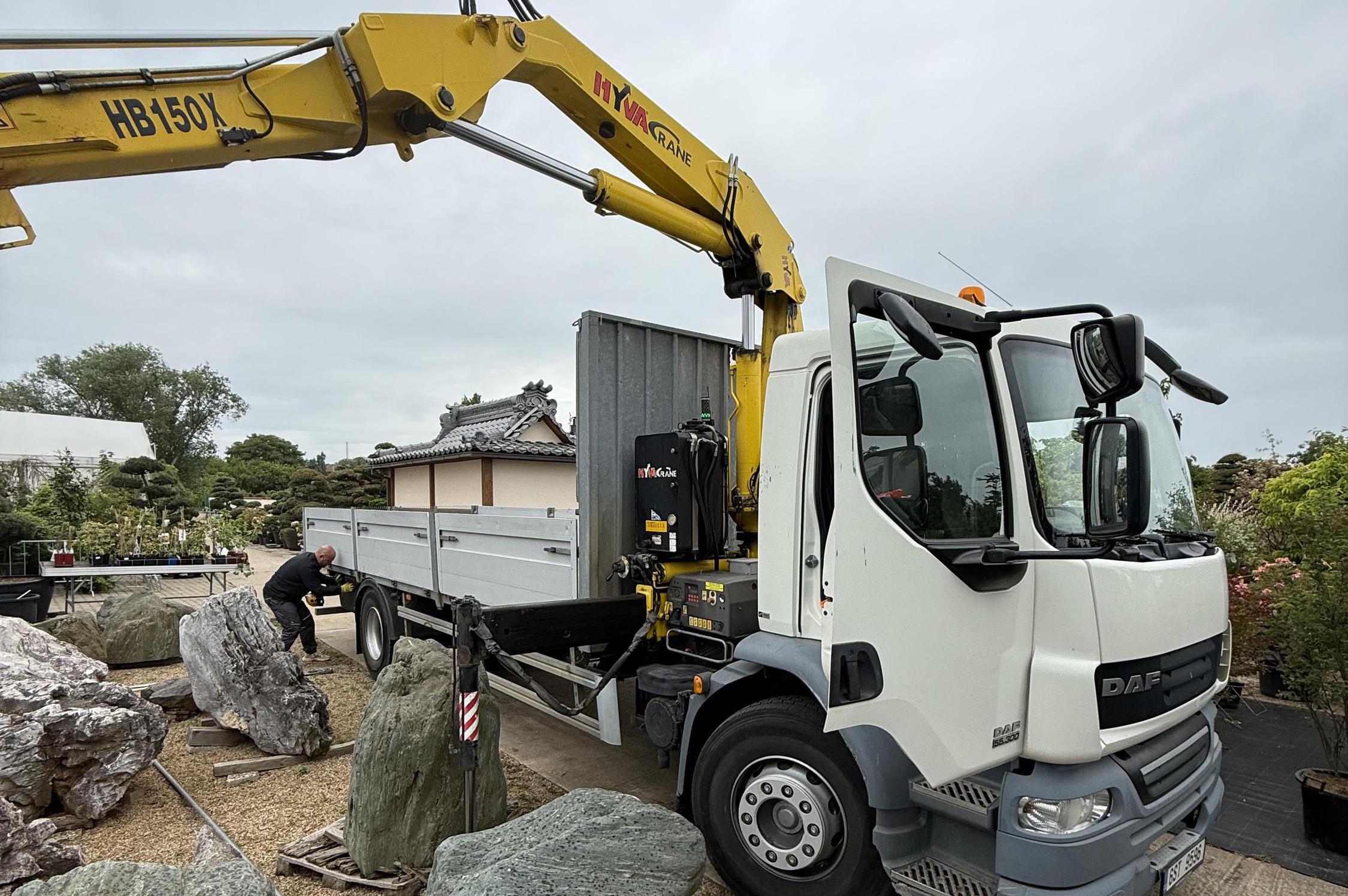 David Benda - Práce s hydraulickým ramenem