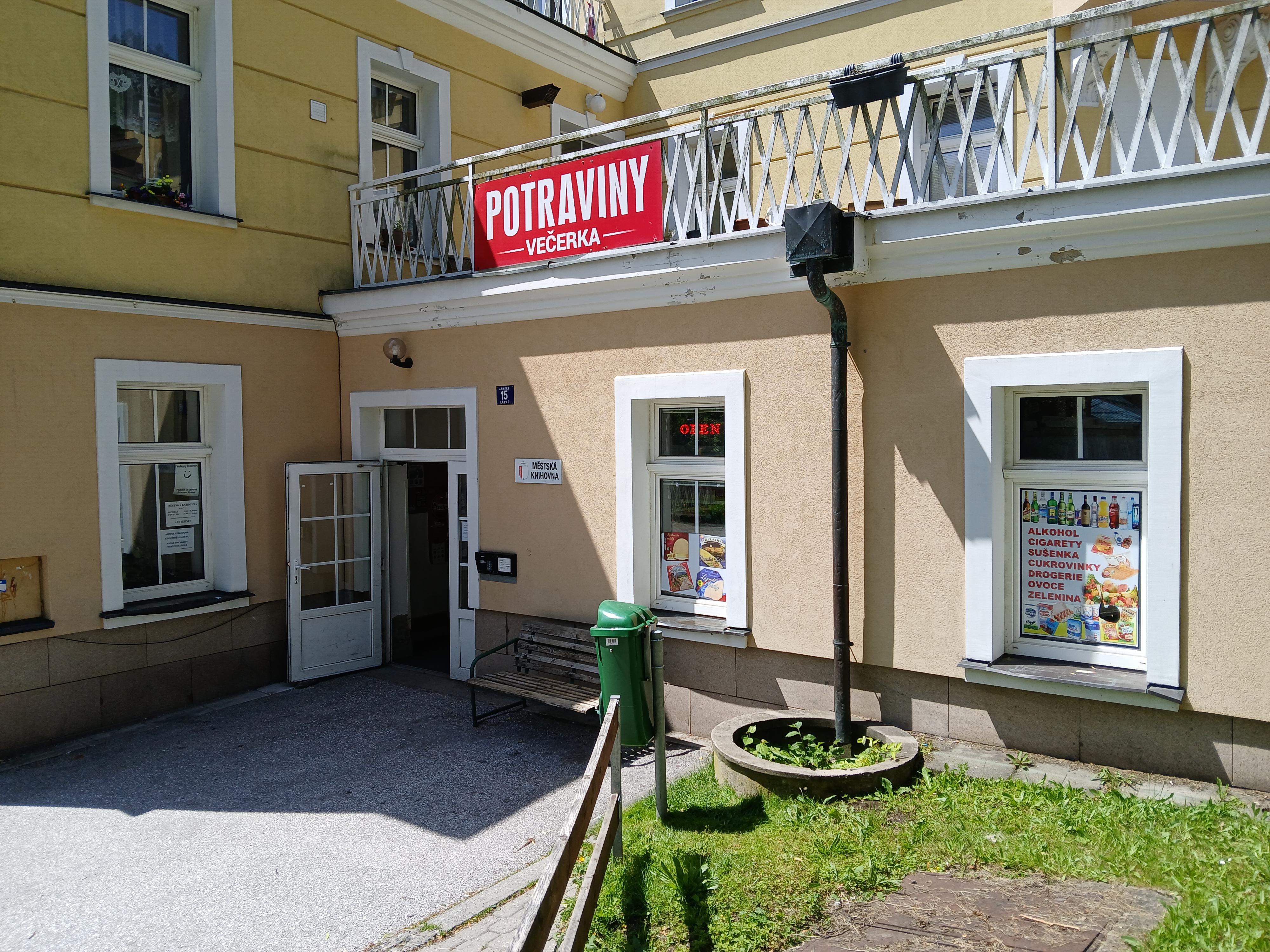 Večerka Černohorská 15