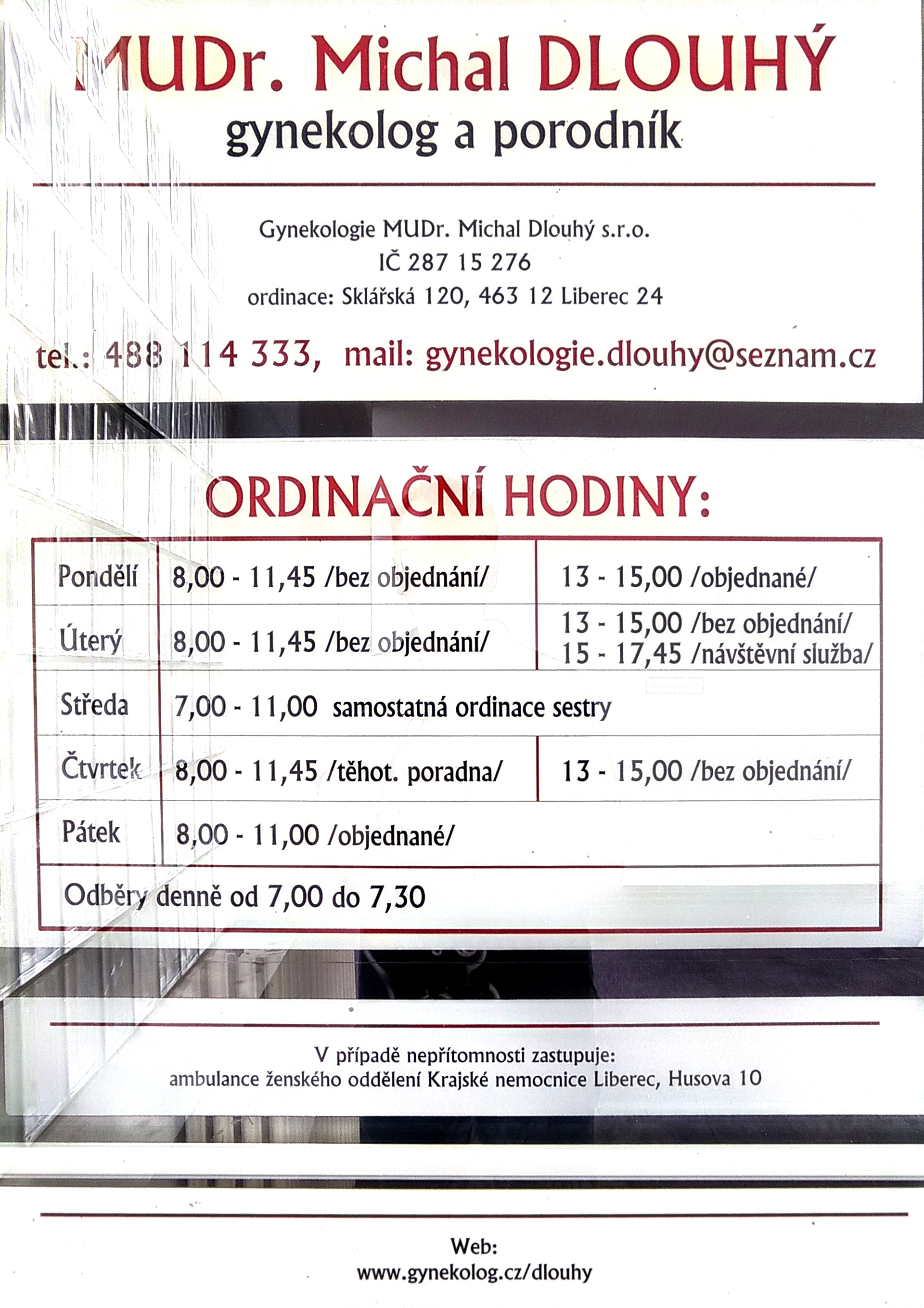 Gynekologie MUDr. Michal Dlouhý, s.r.o. foto 2