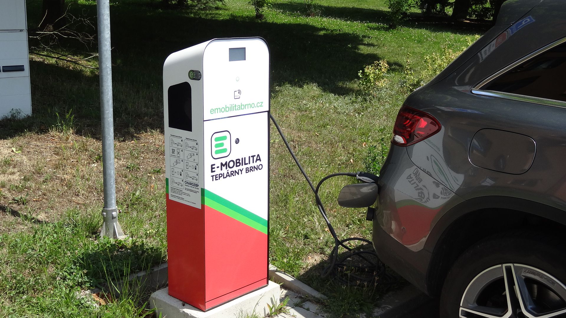 Teplárny Brno, a.s. - nabíjecí stanice