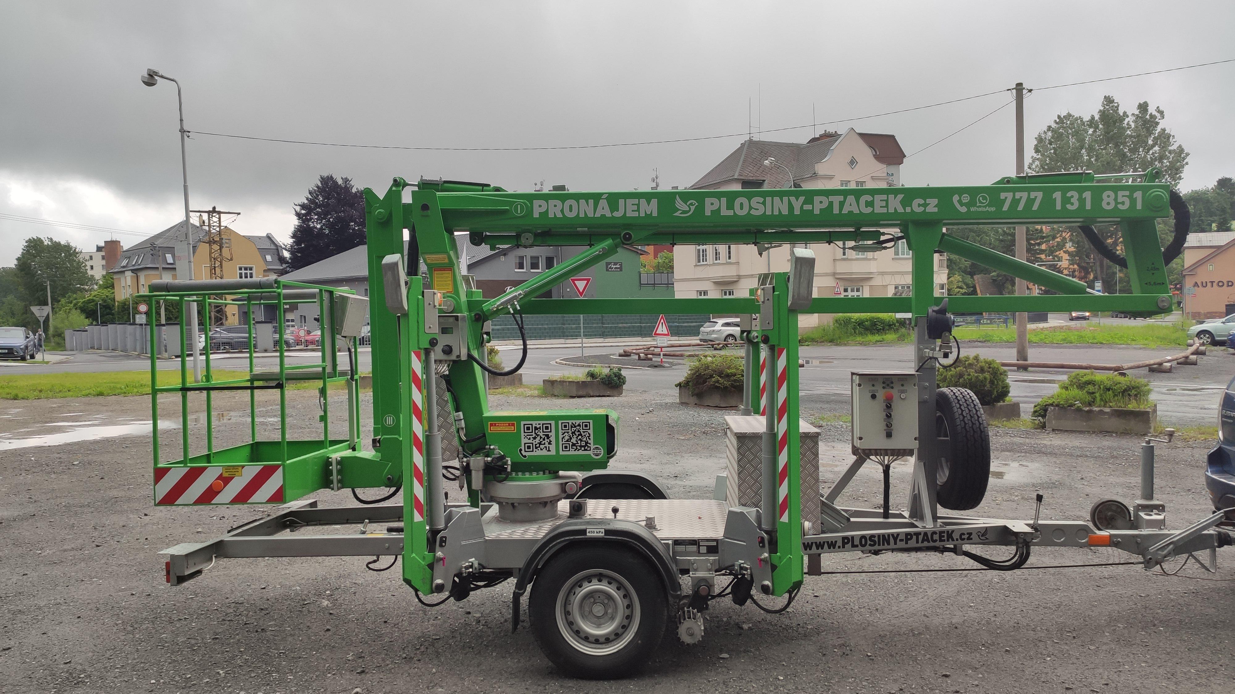 Pronájem montážních plošin - Ptáček foto 6