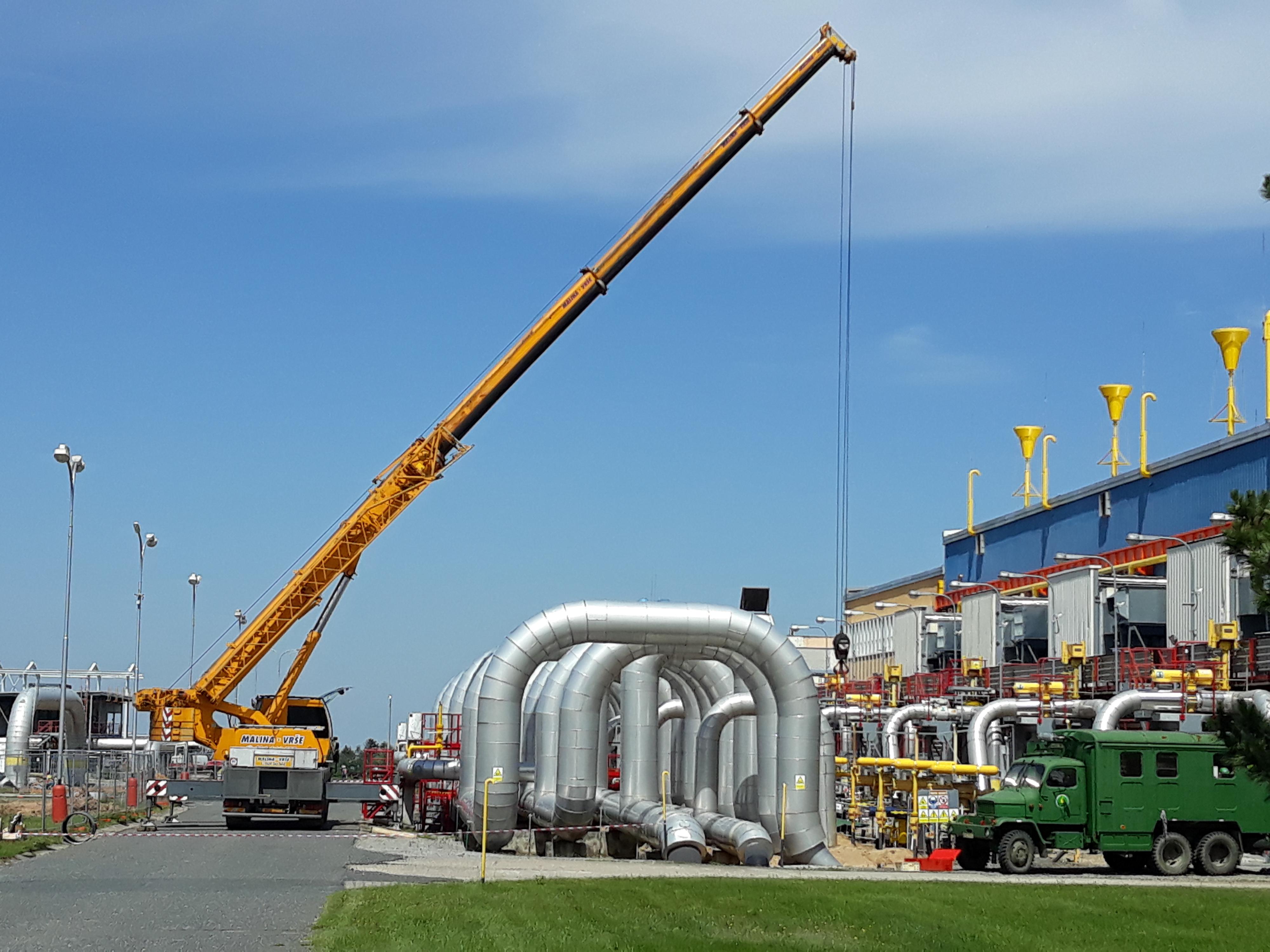 MALINA - VRŠE - Jeřáby a jeřábnické práce