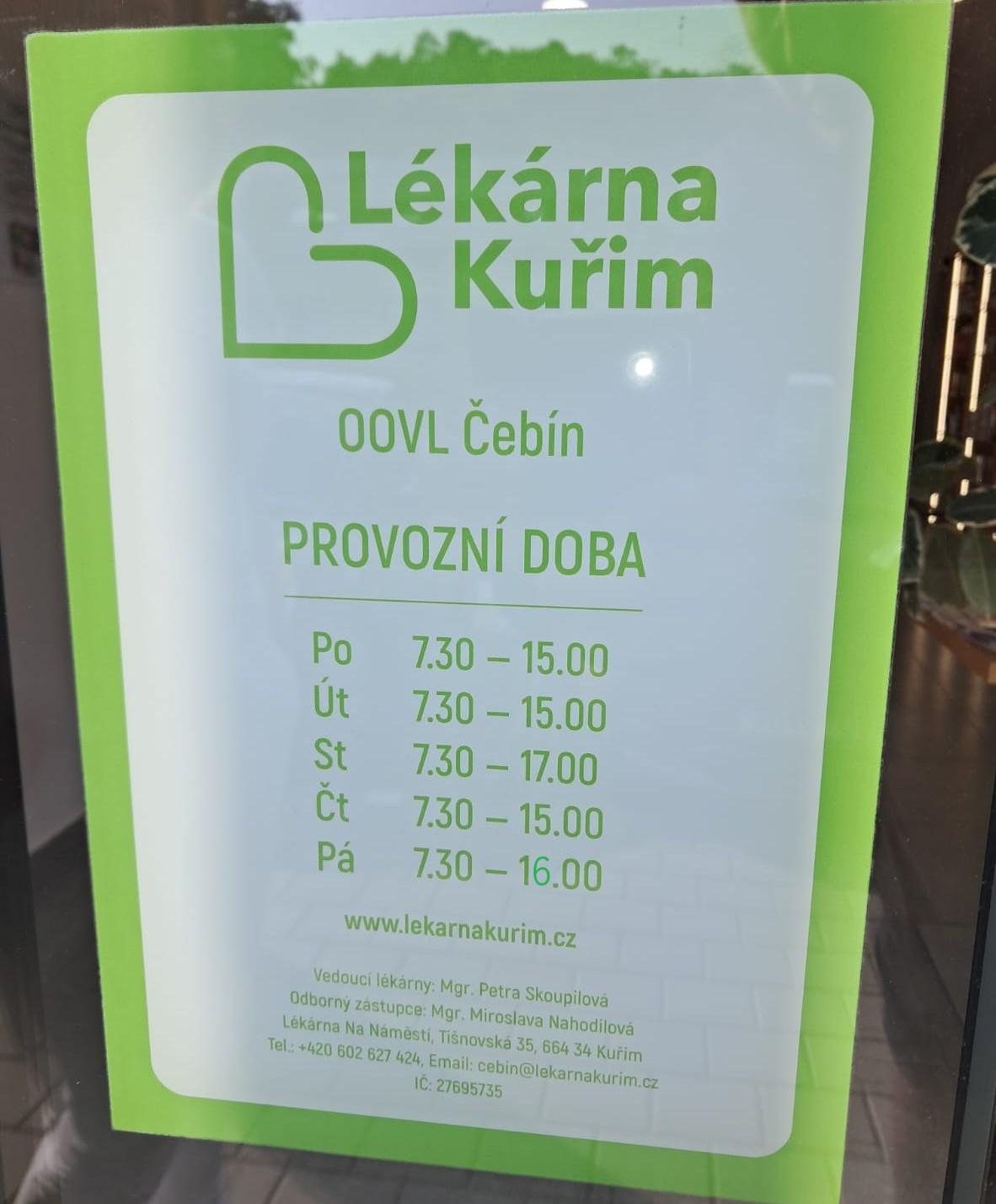 Lékárna Čebín foto 5