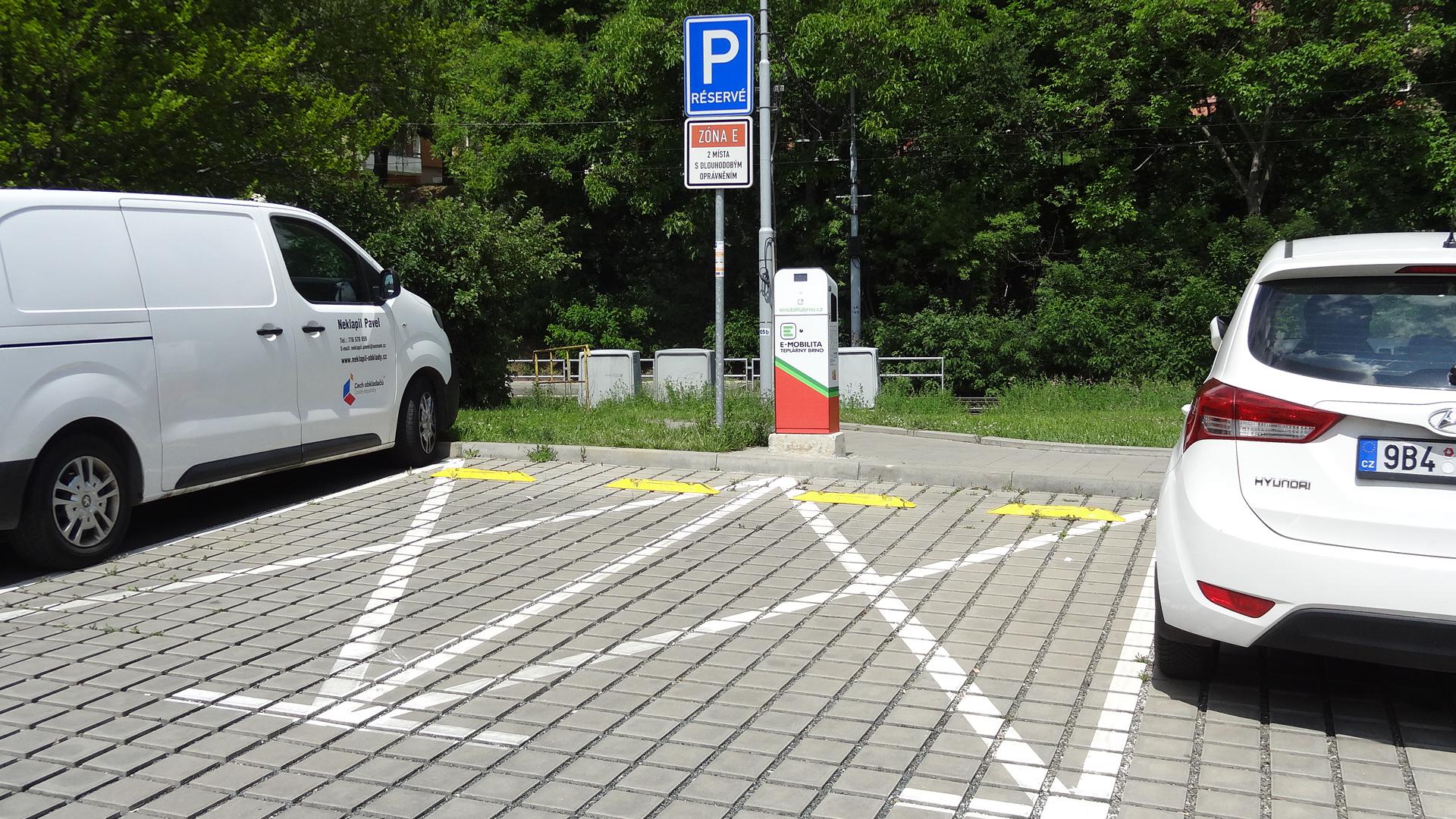 Teplárny Brno, a.s. - nabíjecí stanice