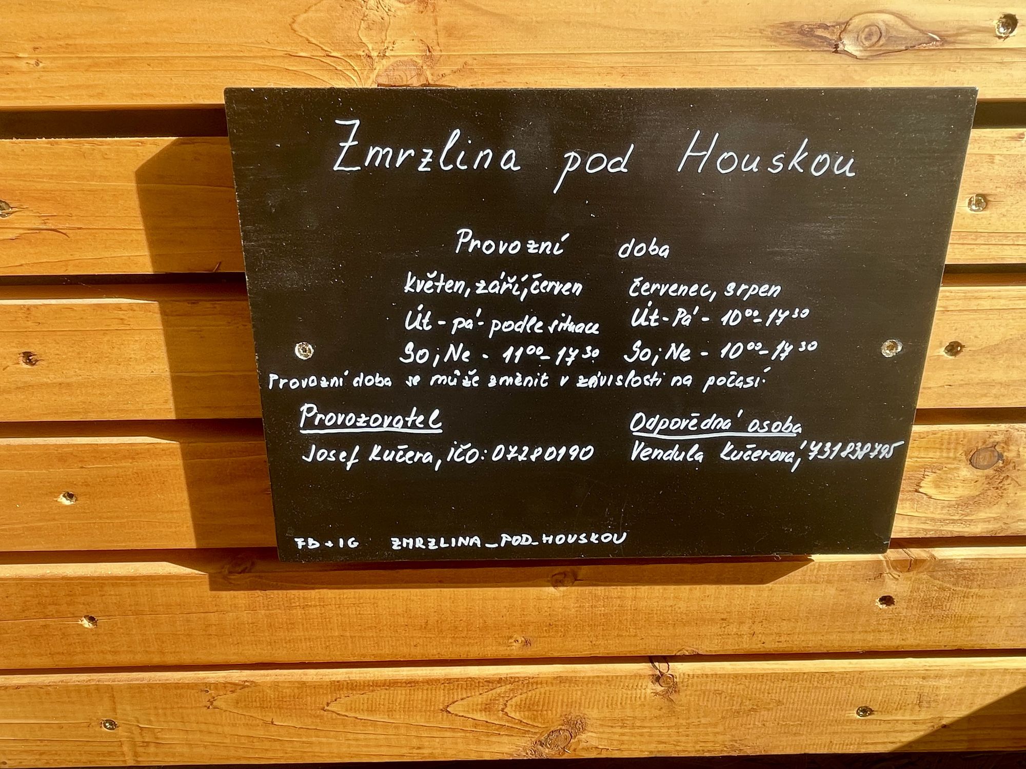 Zmrzlina pod Houskou foto 3