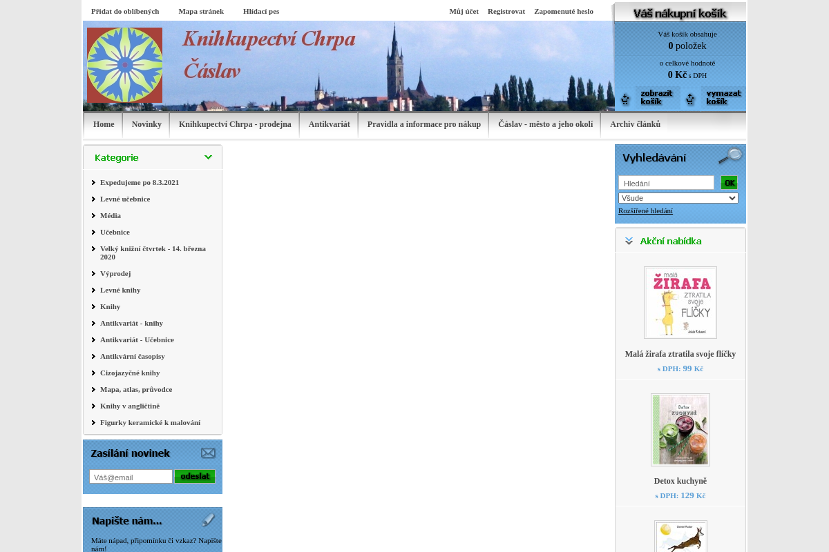 Knihkupectvicaslav.cz