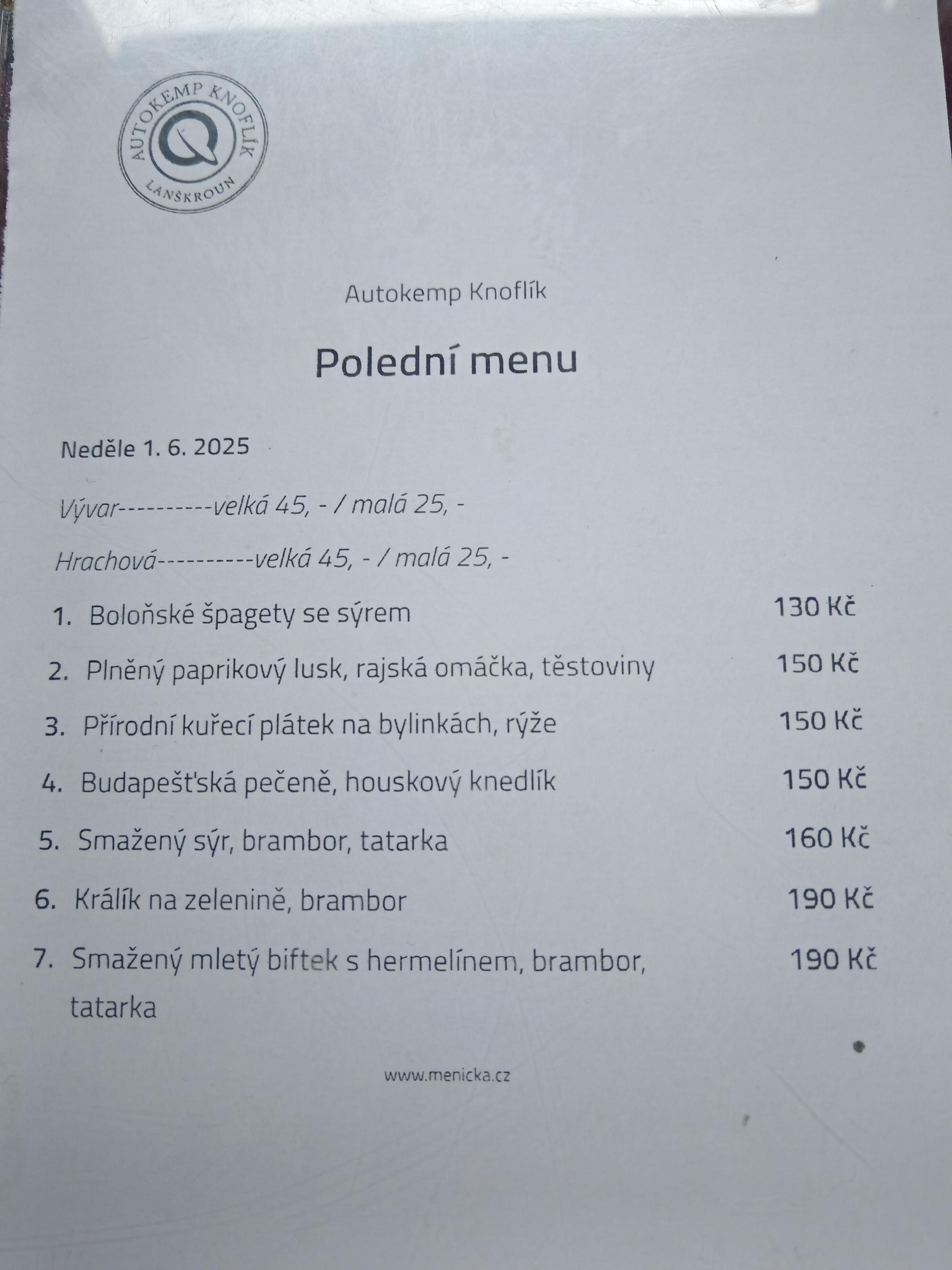 Restaurace u kempu Knoflík foto 3