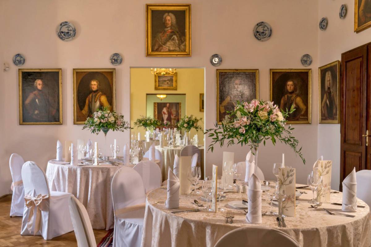 Pronájem prostor zámku Nelahozeves