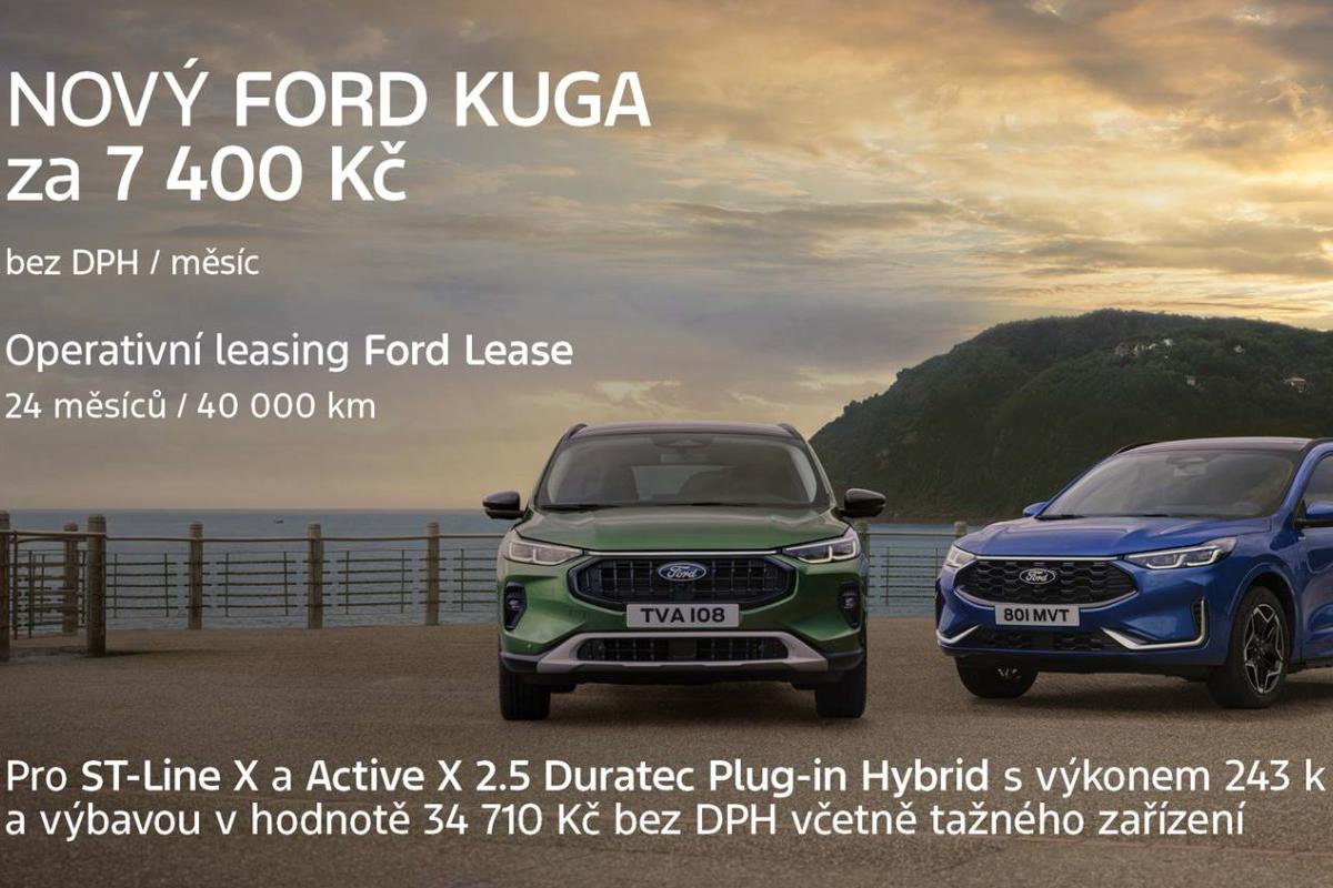 Nový Ford Kuga za 649 900 Kč