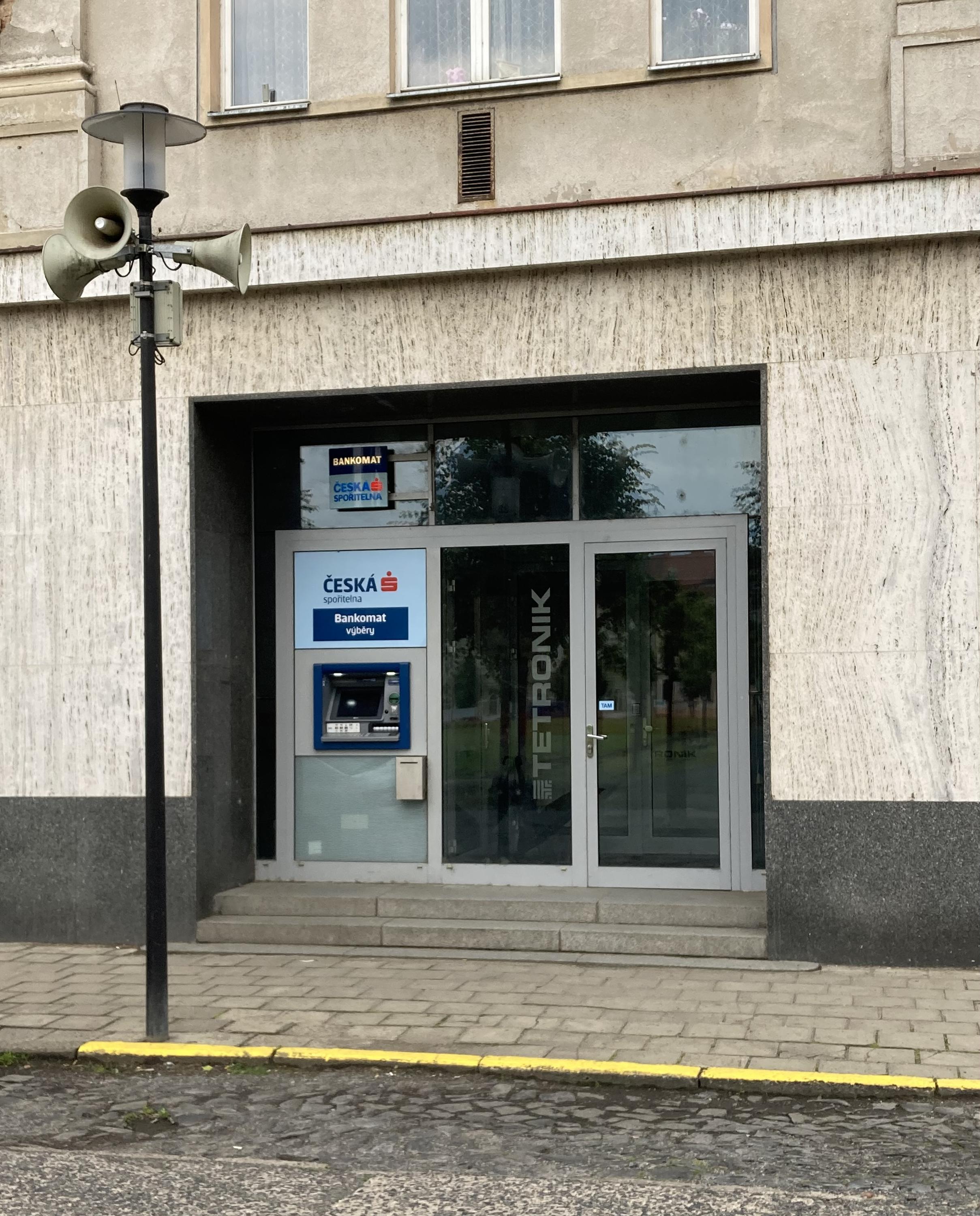 Bankomat České spořitelny foto 2