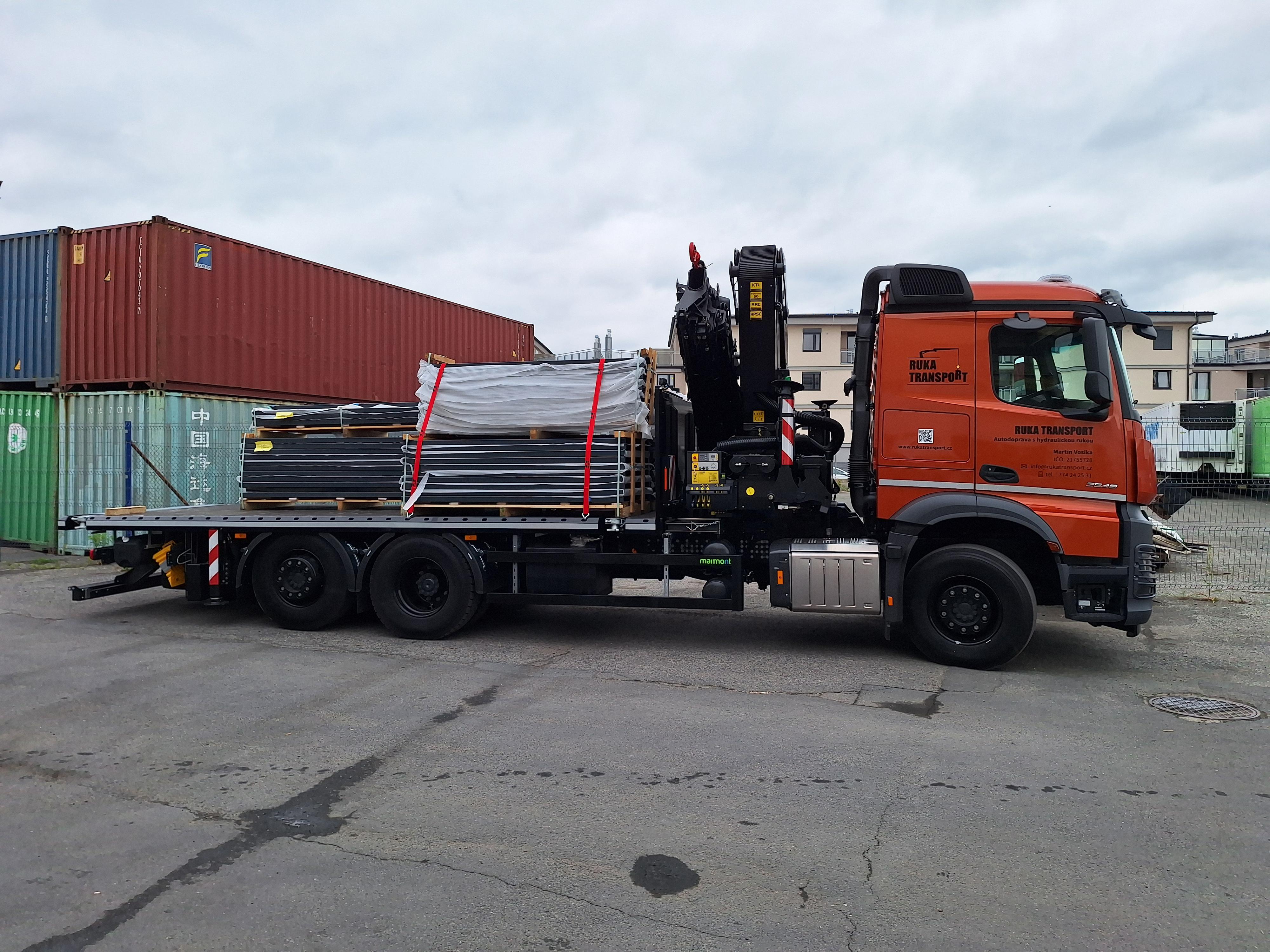 Ruka Transport - Autodoprava s hydraulickou rukou foto 3