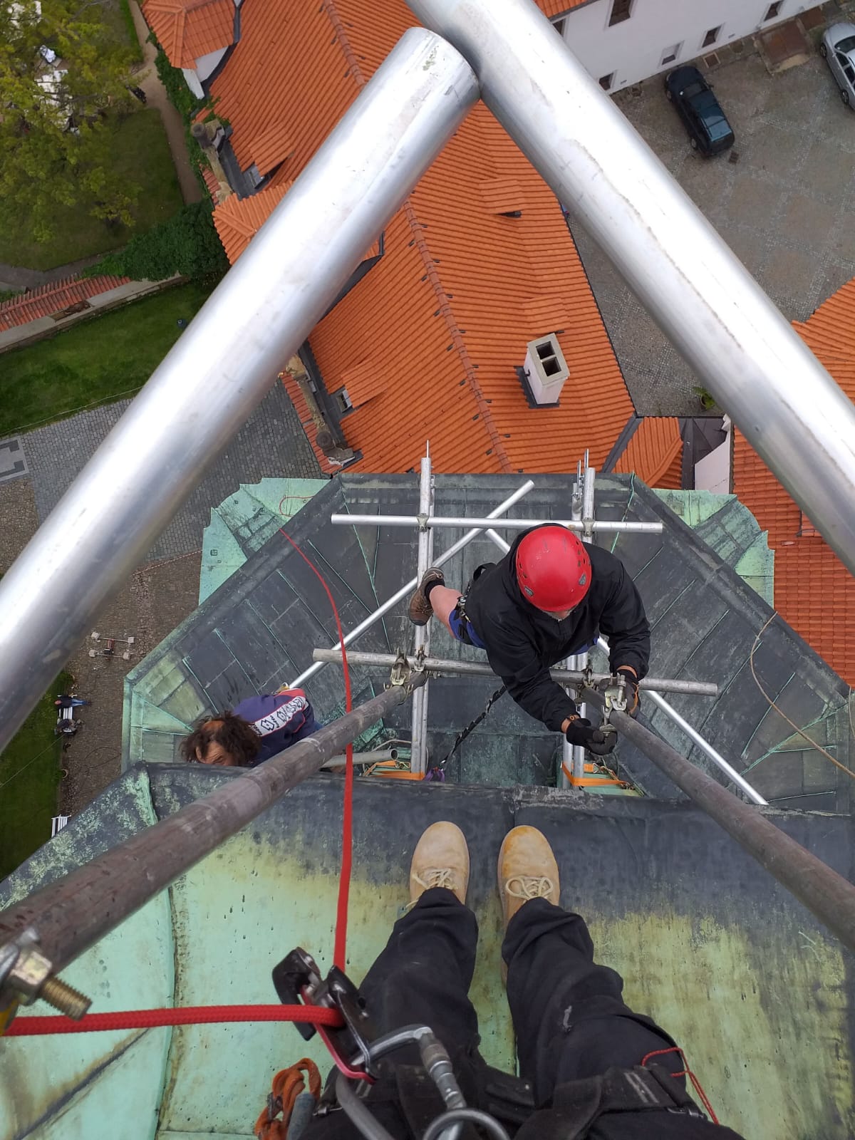 Výškové práce Roman Chmel foto 2