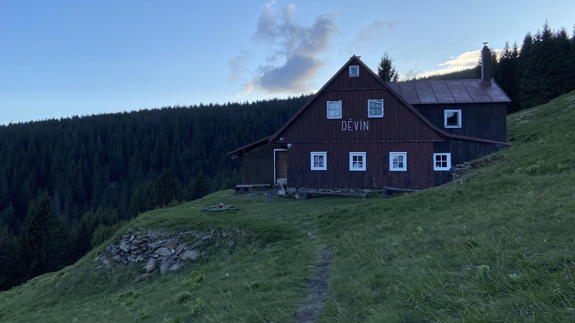 Chata Děvín foto 2