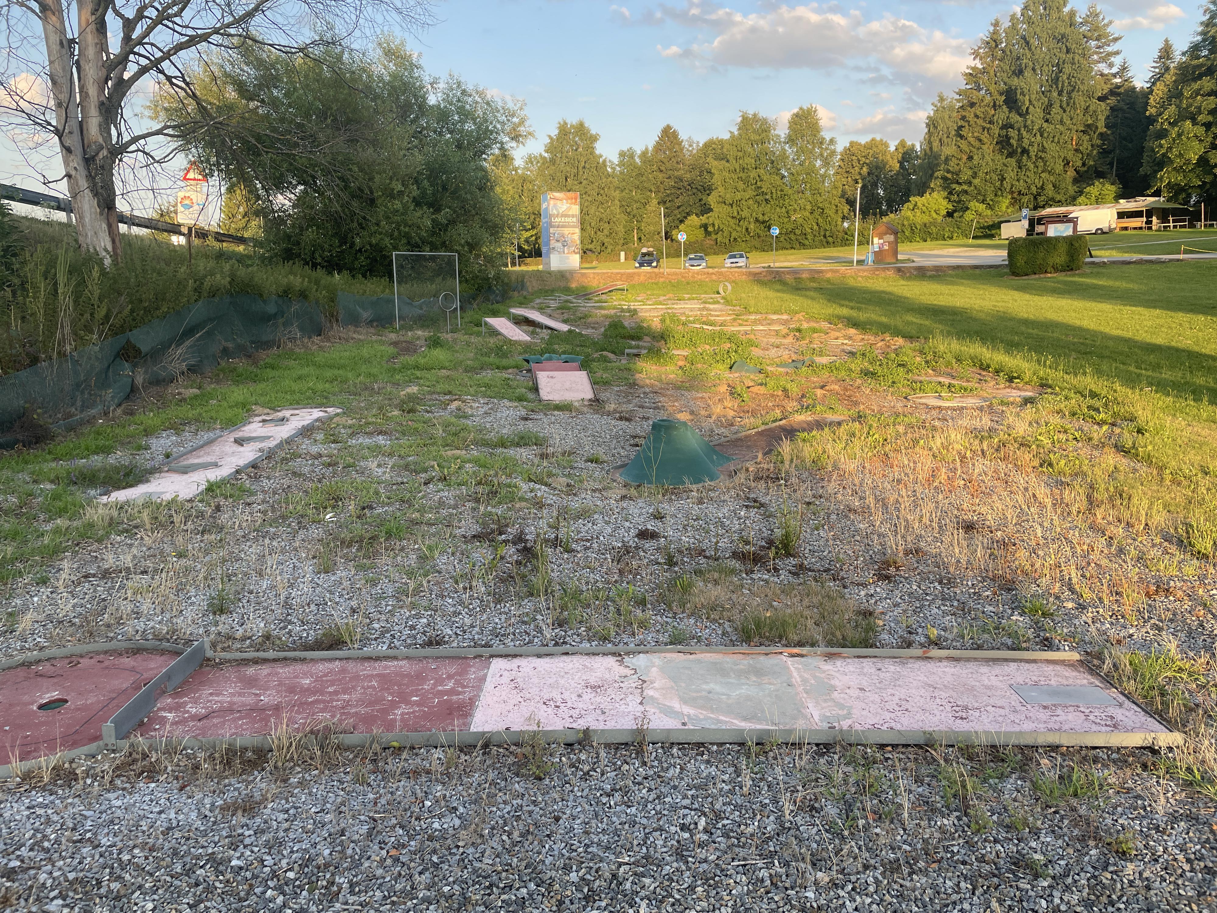 Minigolf Černá v Pošumaví