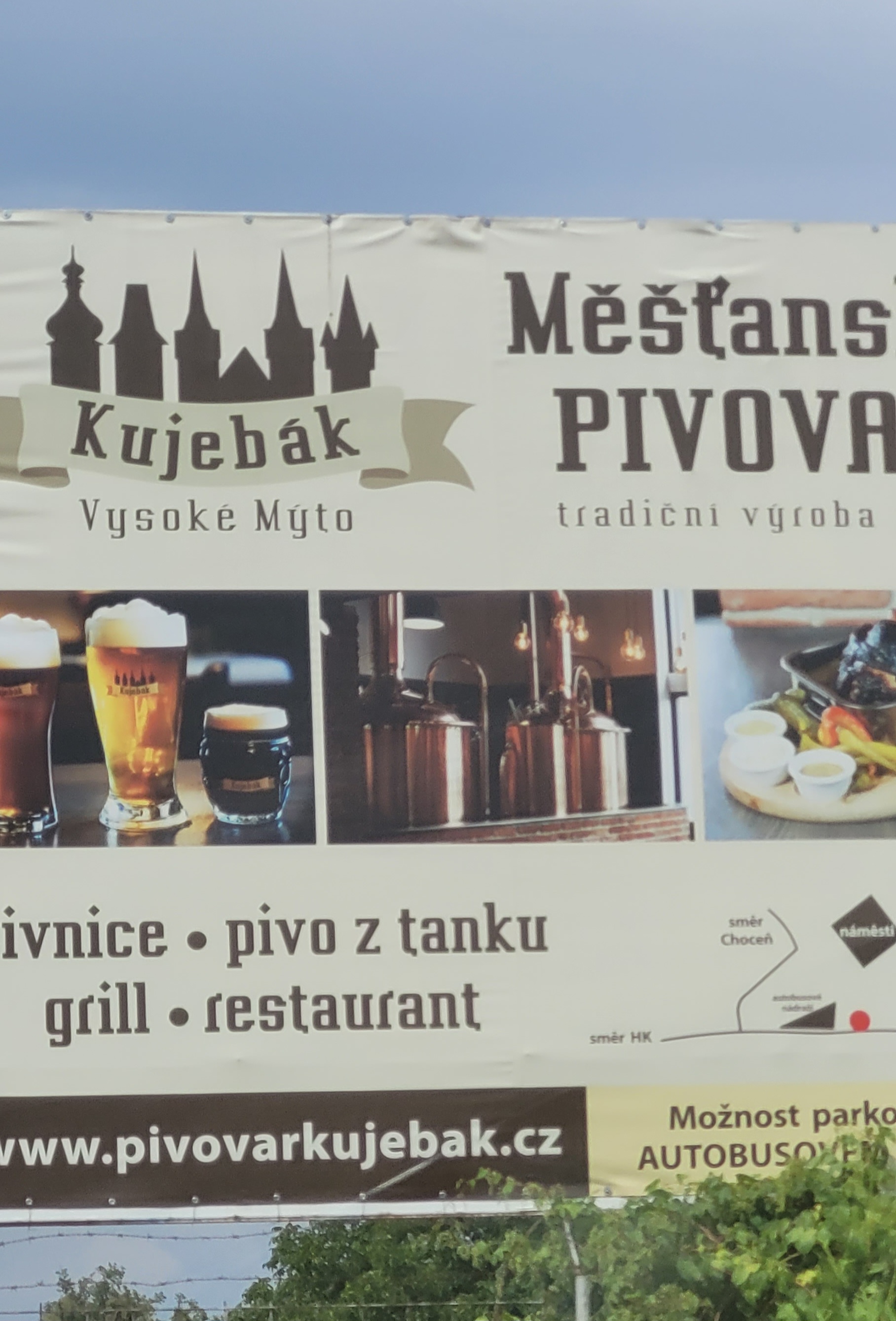 Měšťanský pivovar Kujebák Vysoké Mýto foto 2