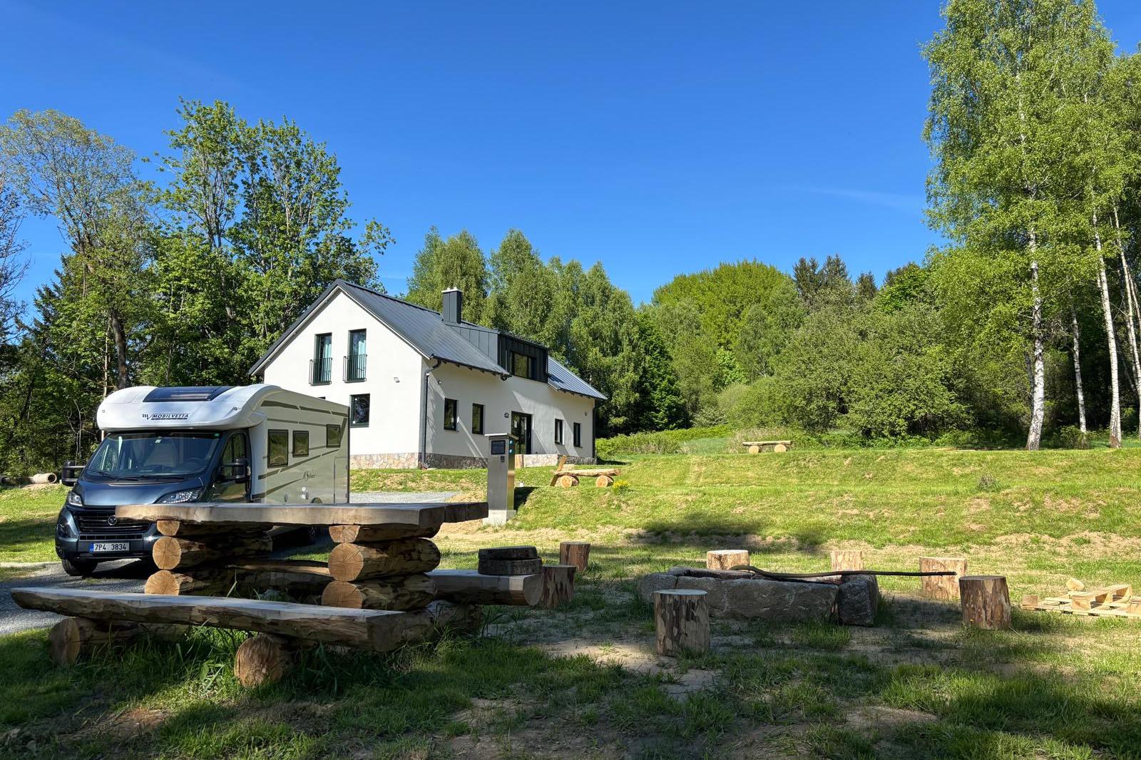 Camping Český les - Stellplatz