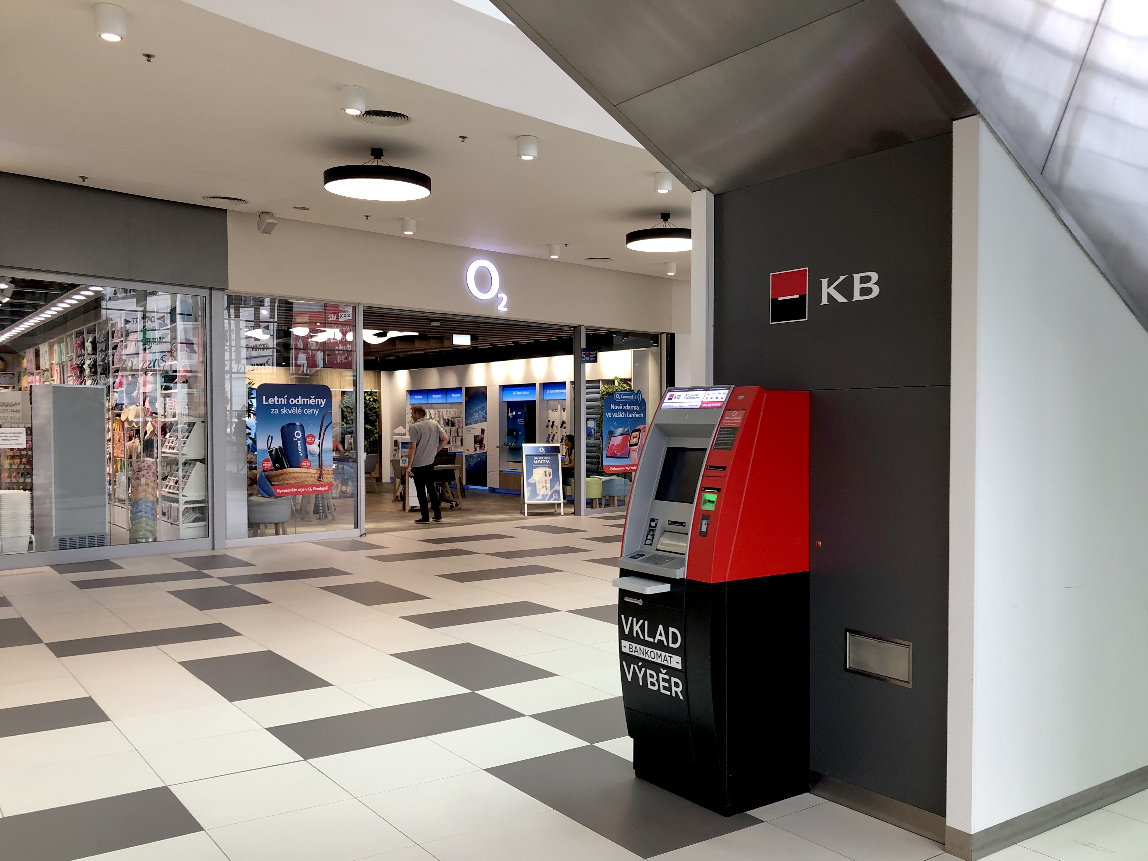 Bankomat Komerční banky