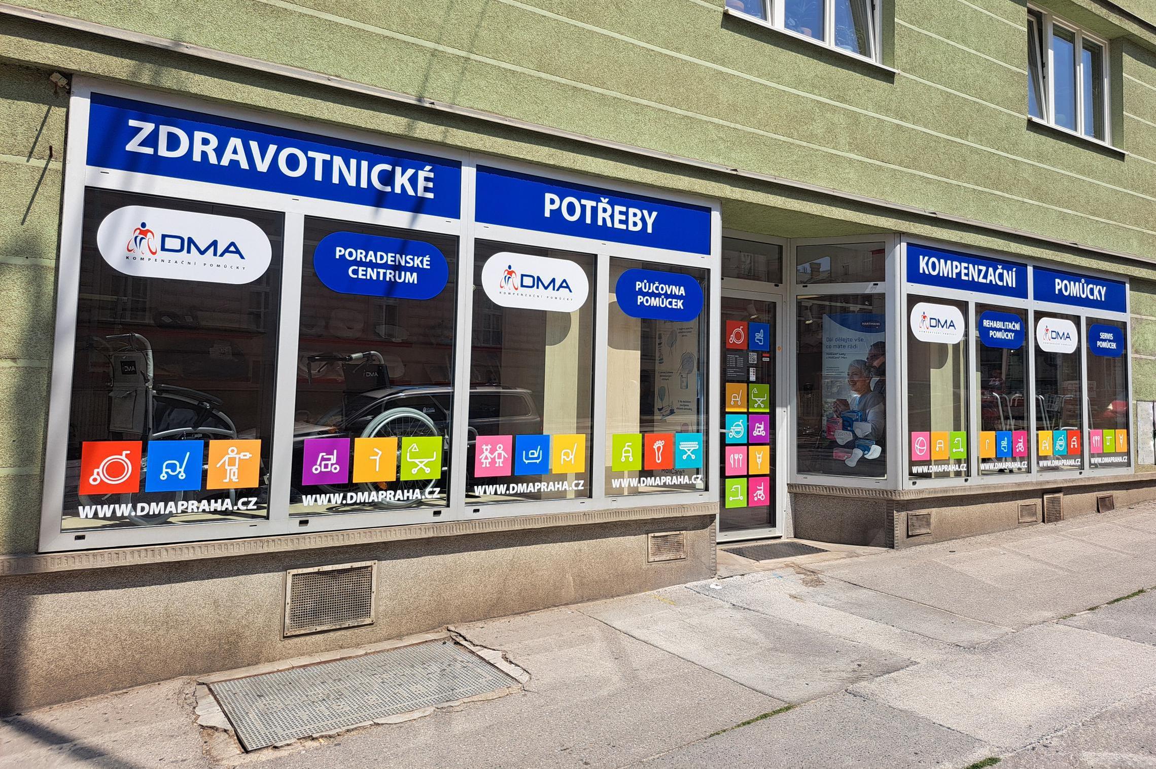 DMA - Kompenzační pomůcky