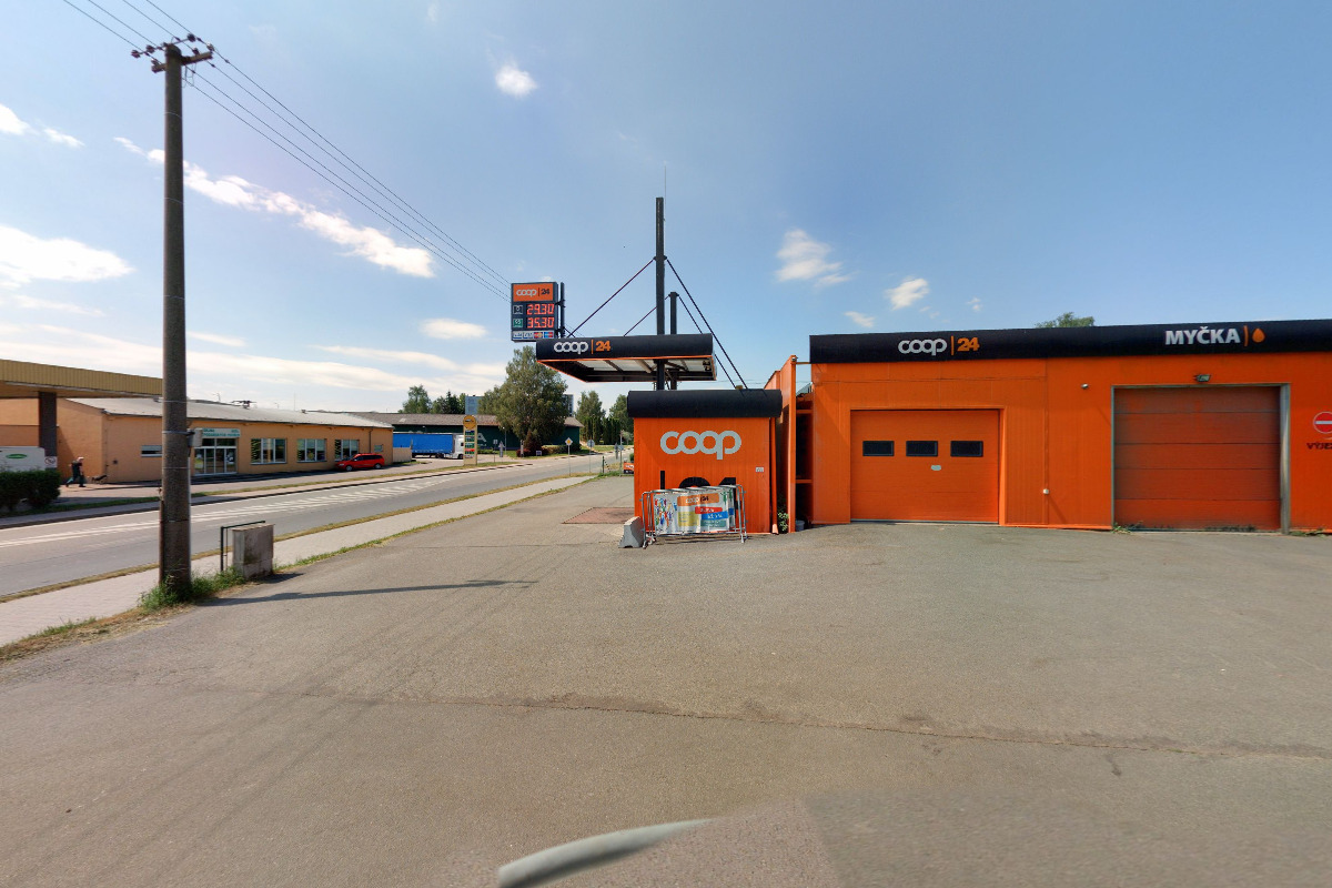 Čerpací stanice COOP 24