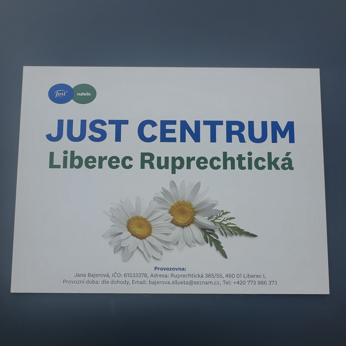 JUST Centrum Liberec RUPRECHTICKÁ, Jana Bajerová foto 3