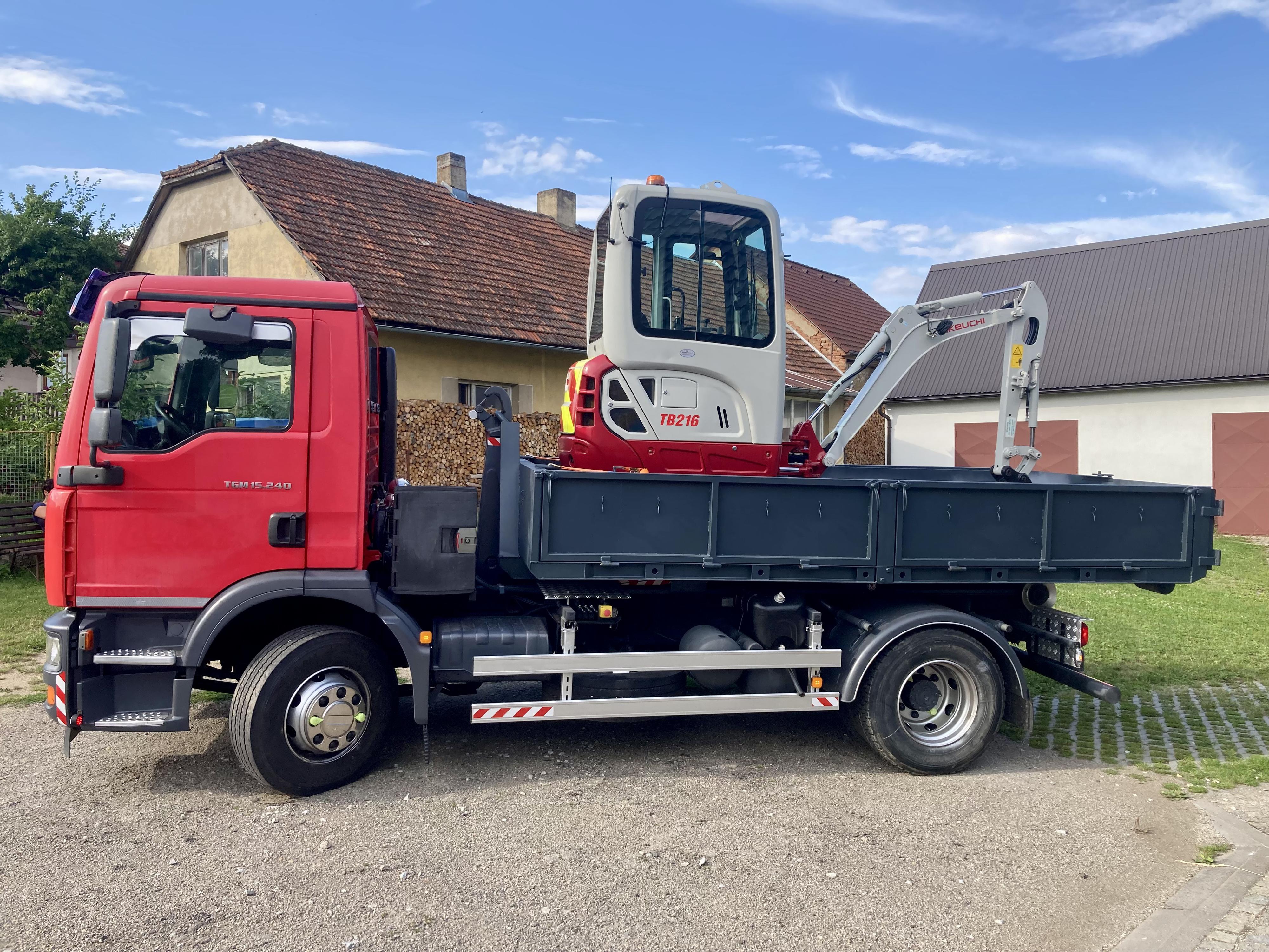 Kontejnerová doprava Jihlava Benáček foto 3