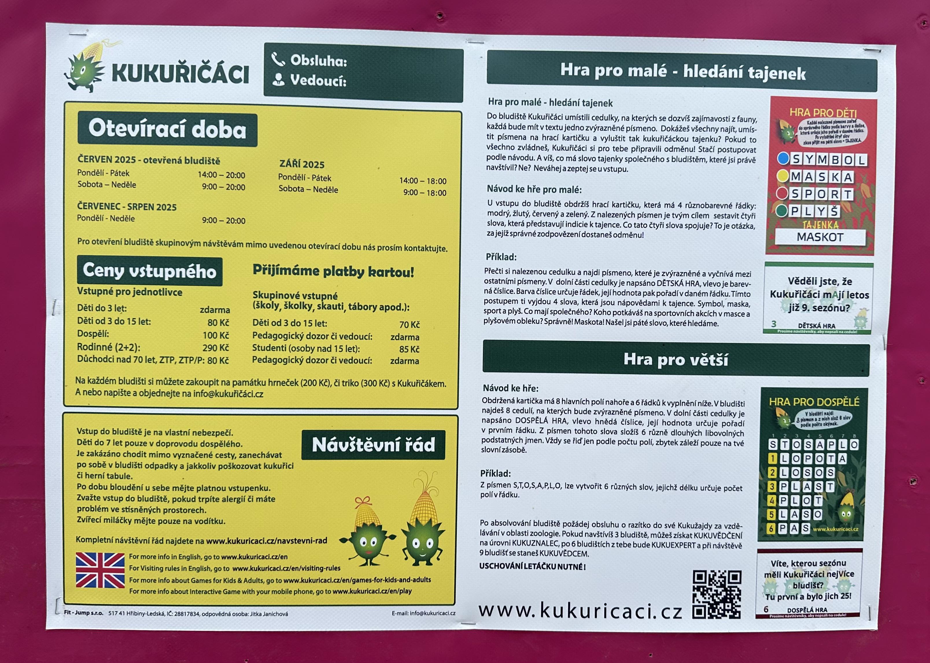 Kukuřičáci – Obří kukuřičné bludiště Litomyšl foto 6