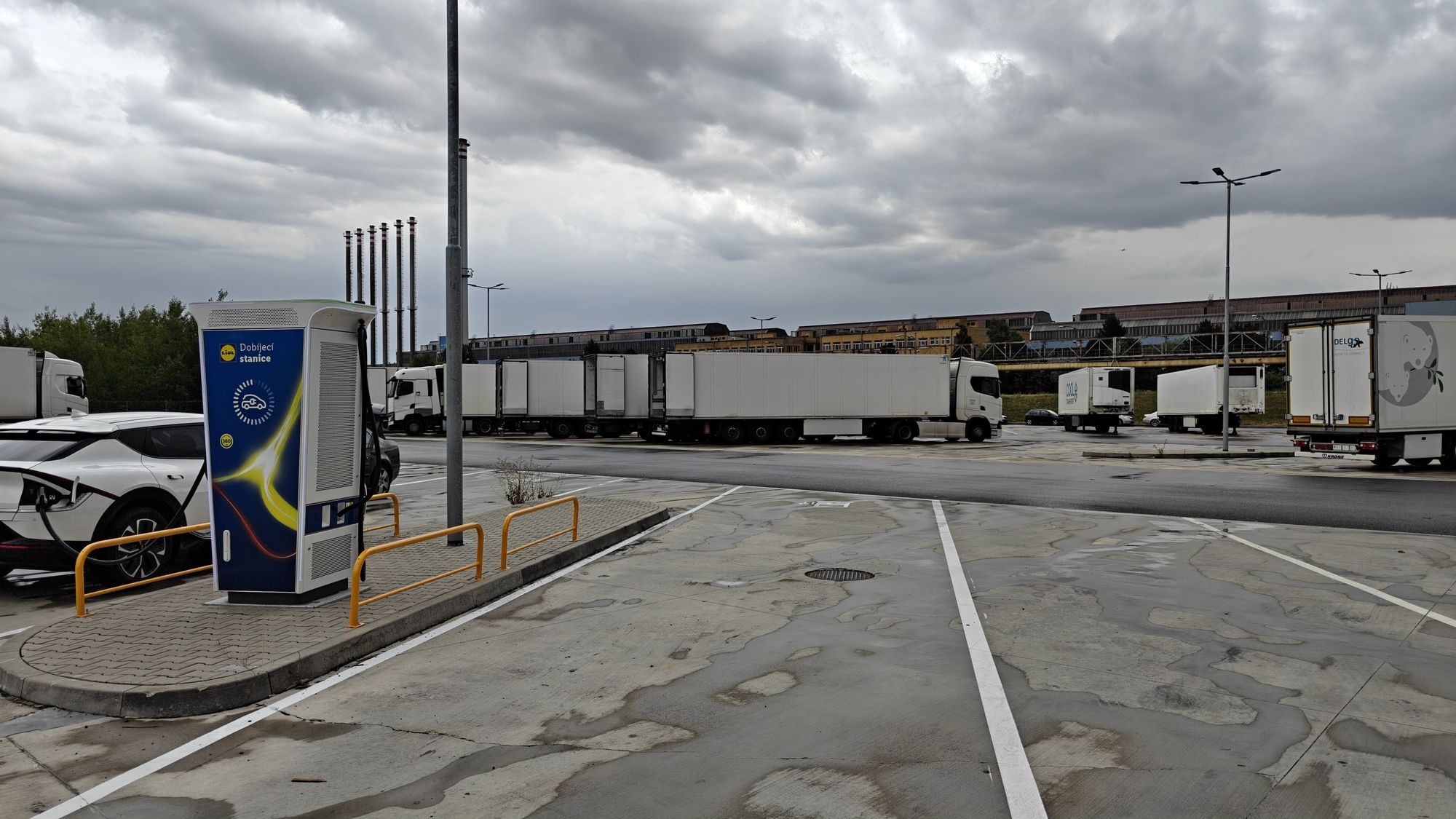 Nabíjecí stanice Lidl foto 2