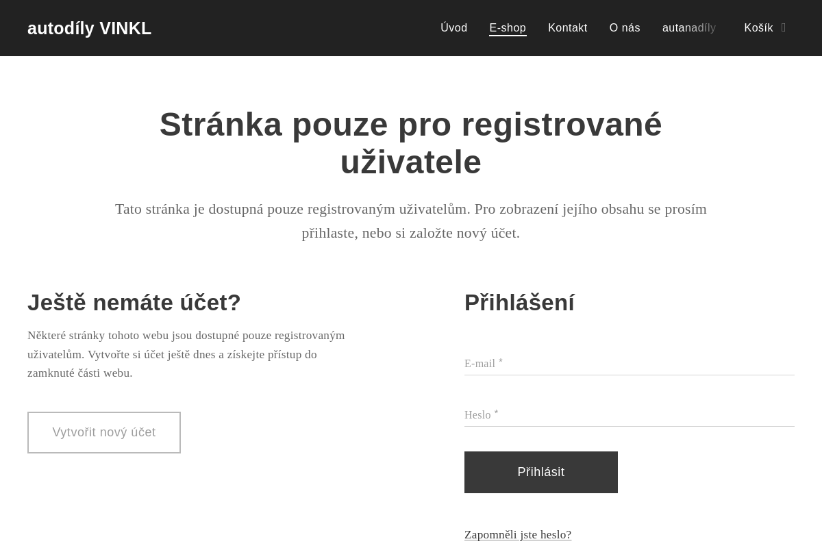 Vinklautodily.cz foto 1