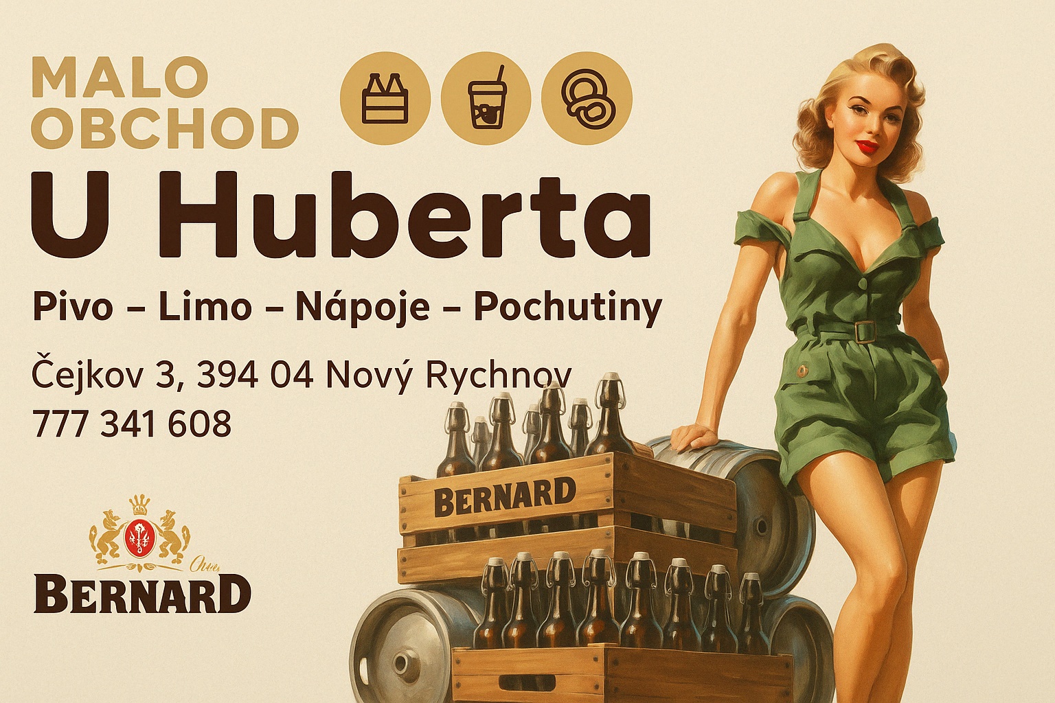 Maloobchod s nápoji U Huberta foto 1