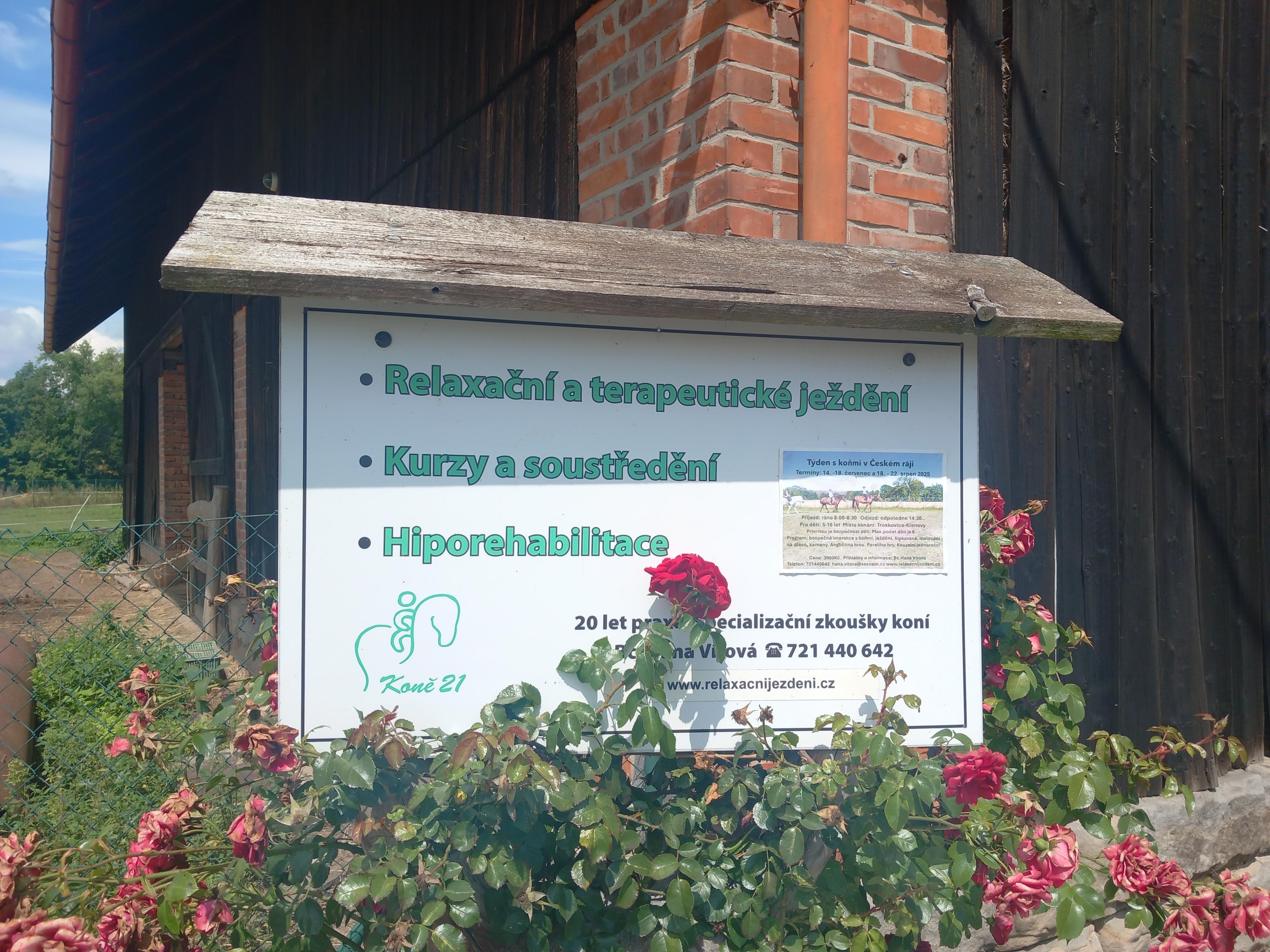 Relaxační ježdění Hana Vítová foto 2