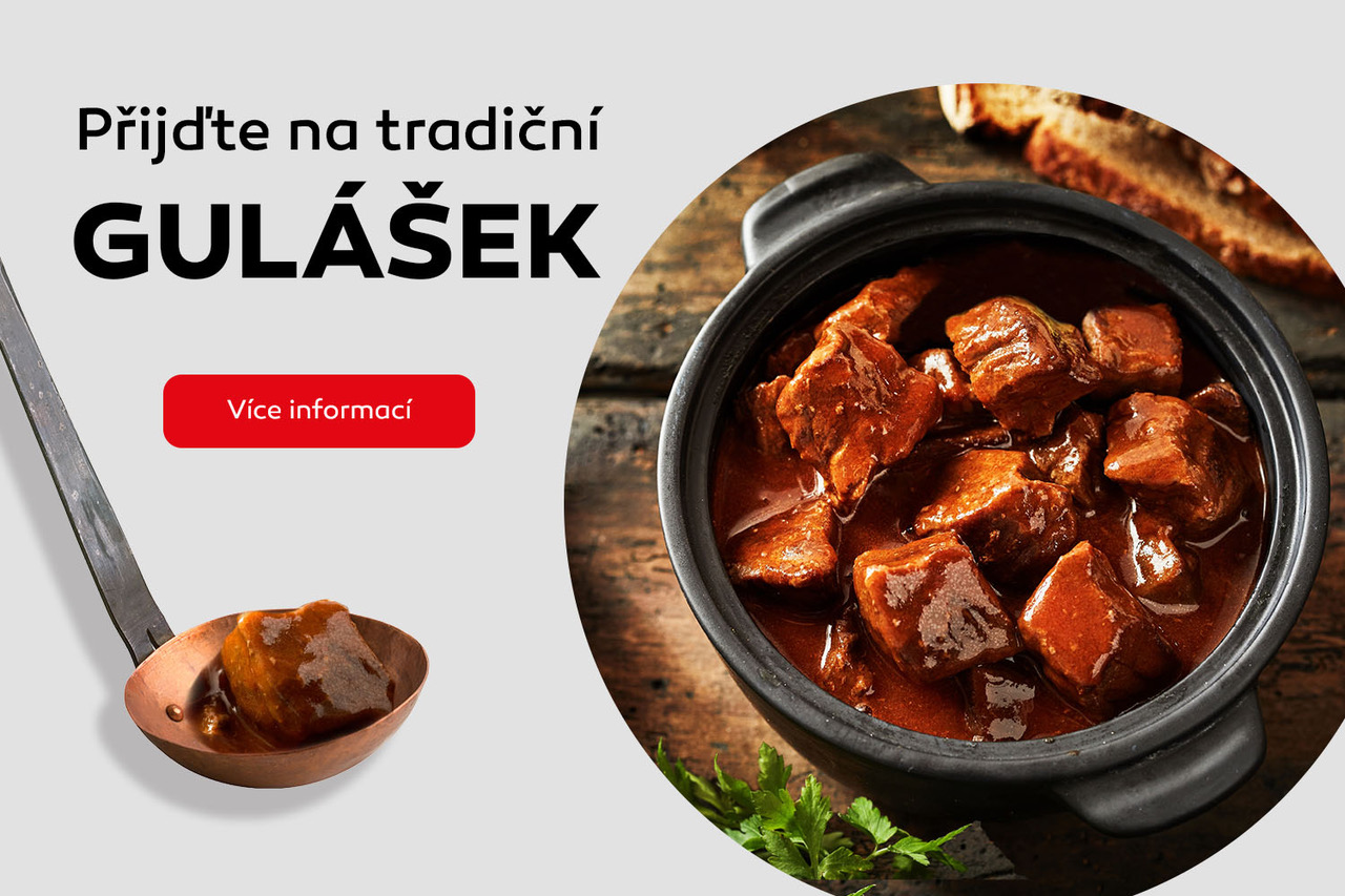 Přijďte na tradiční gulášek v GMS v Praze-Letňany