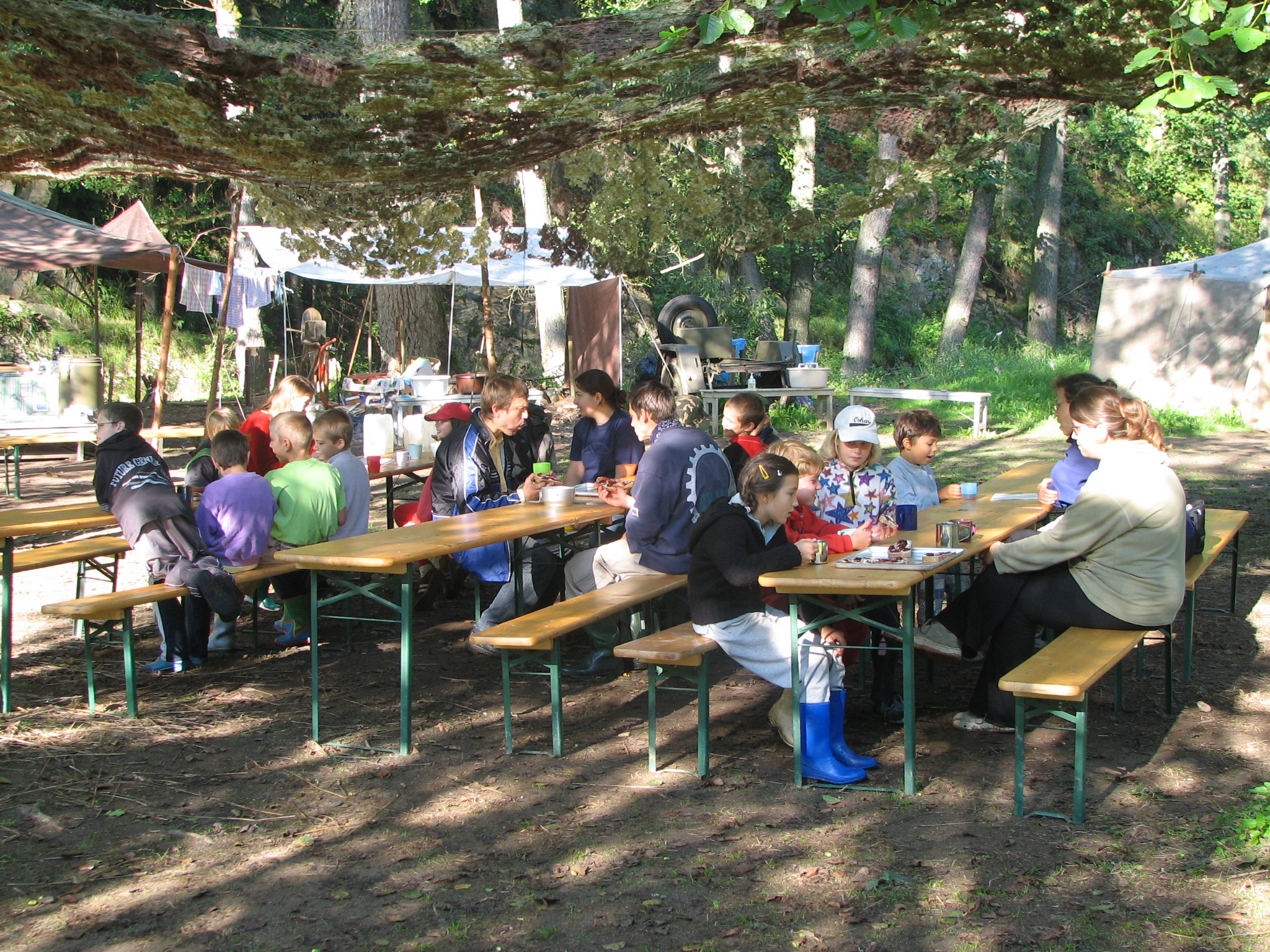 Táborová základna Poušť u Bechyně foto 4