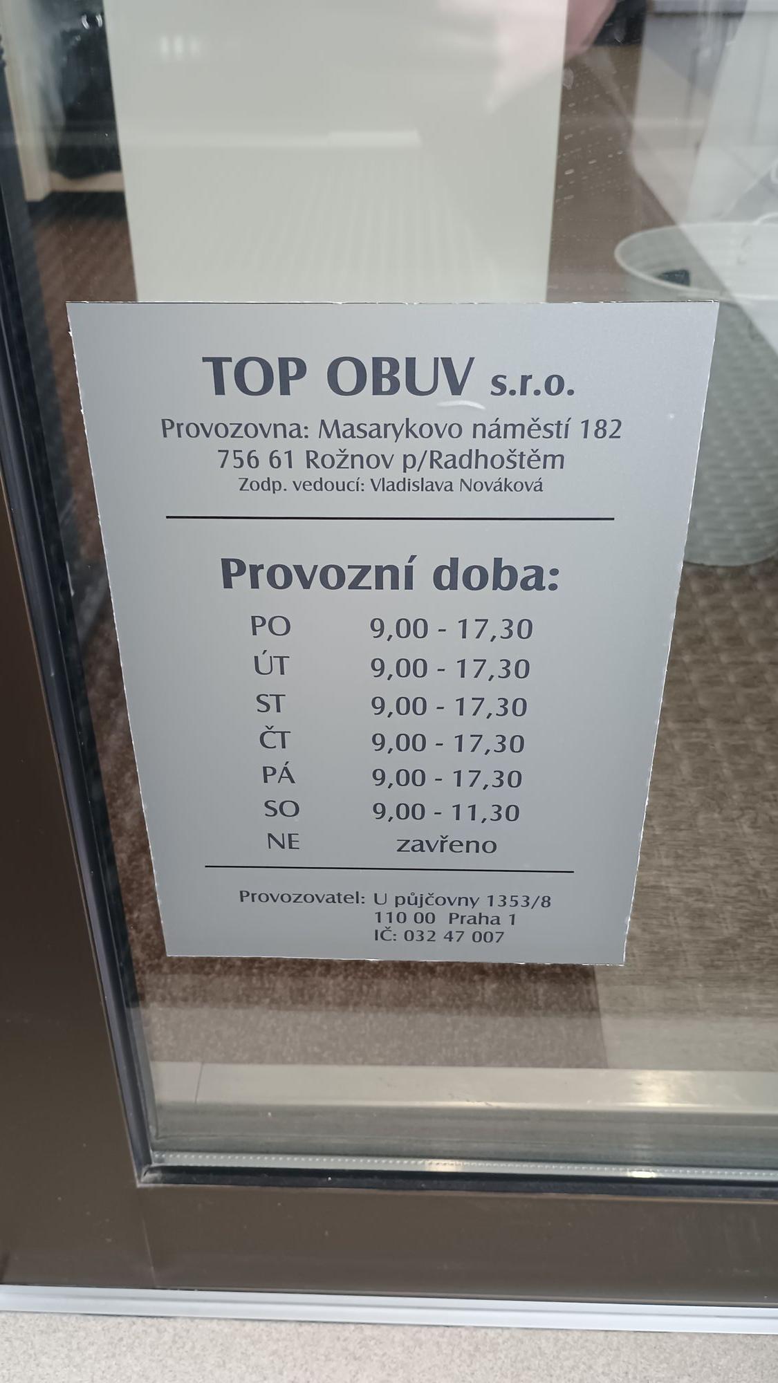TOP OBUV, s.r.o. foto 2