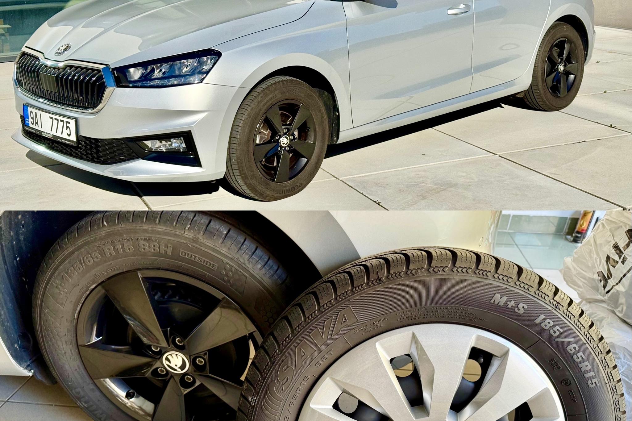 ŠKODA FABIA LETNÍ I ZIMNÍ SET KOL ZDARMA