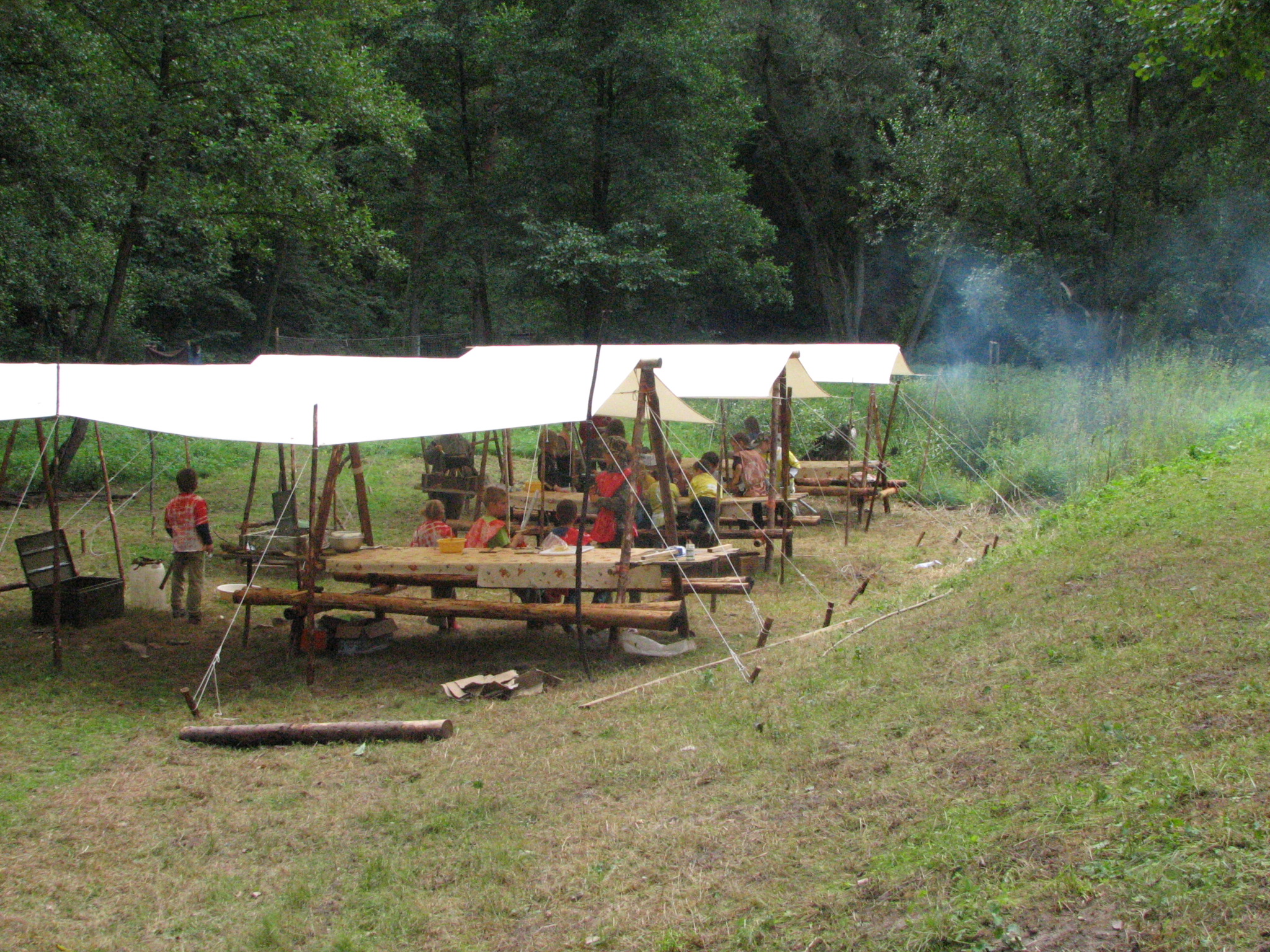 Táborová základna Poušť u Bechyně foto 3