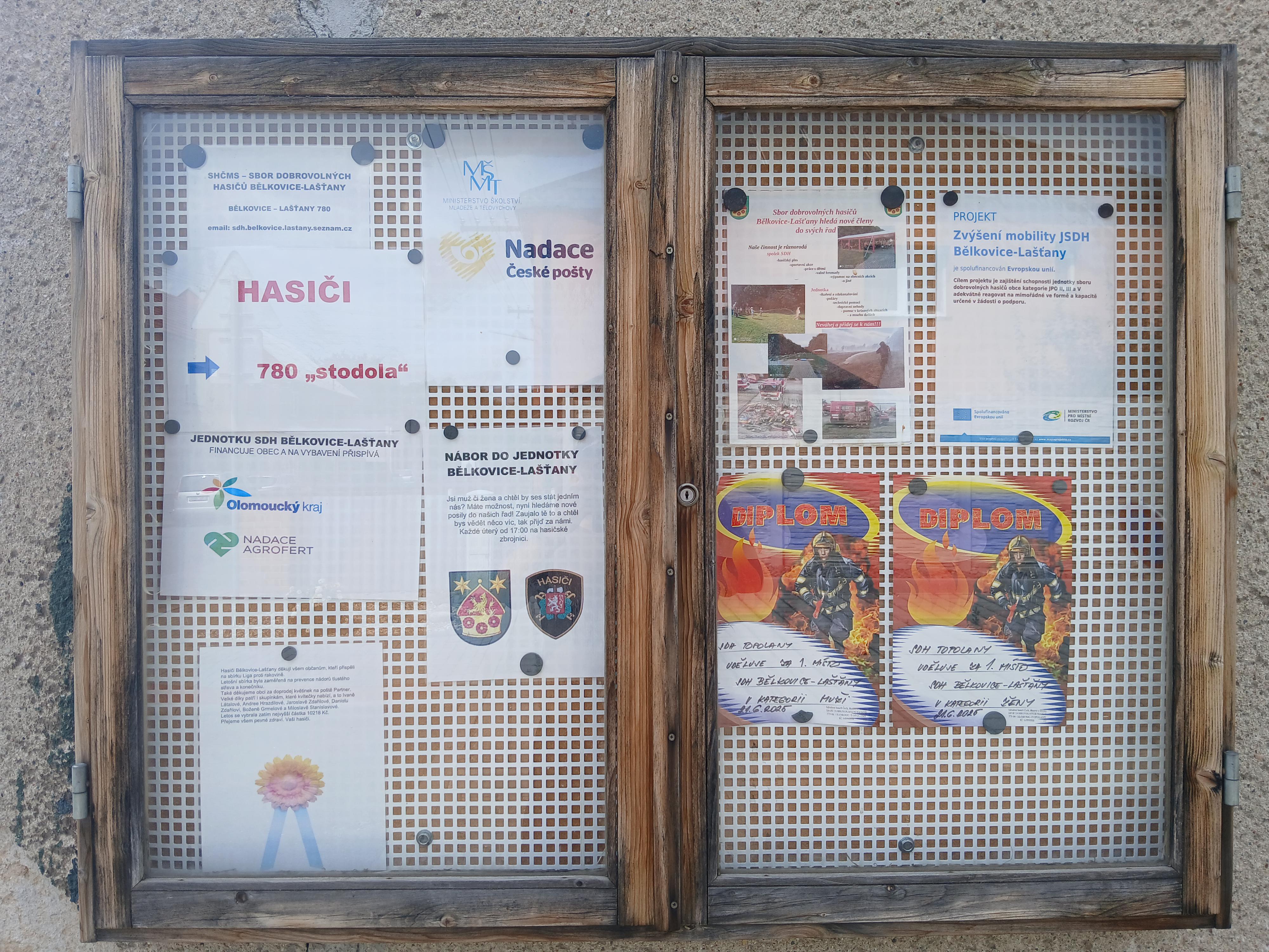 Sbor dobrovolných hasičů Bělkovice-Lašťany foto 2