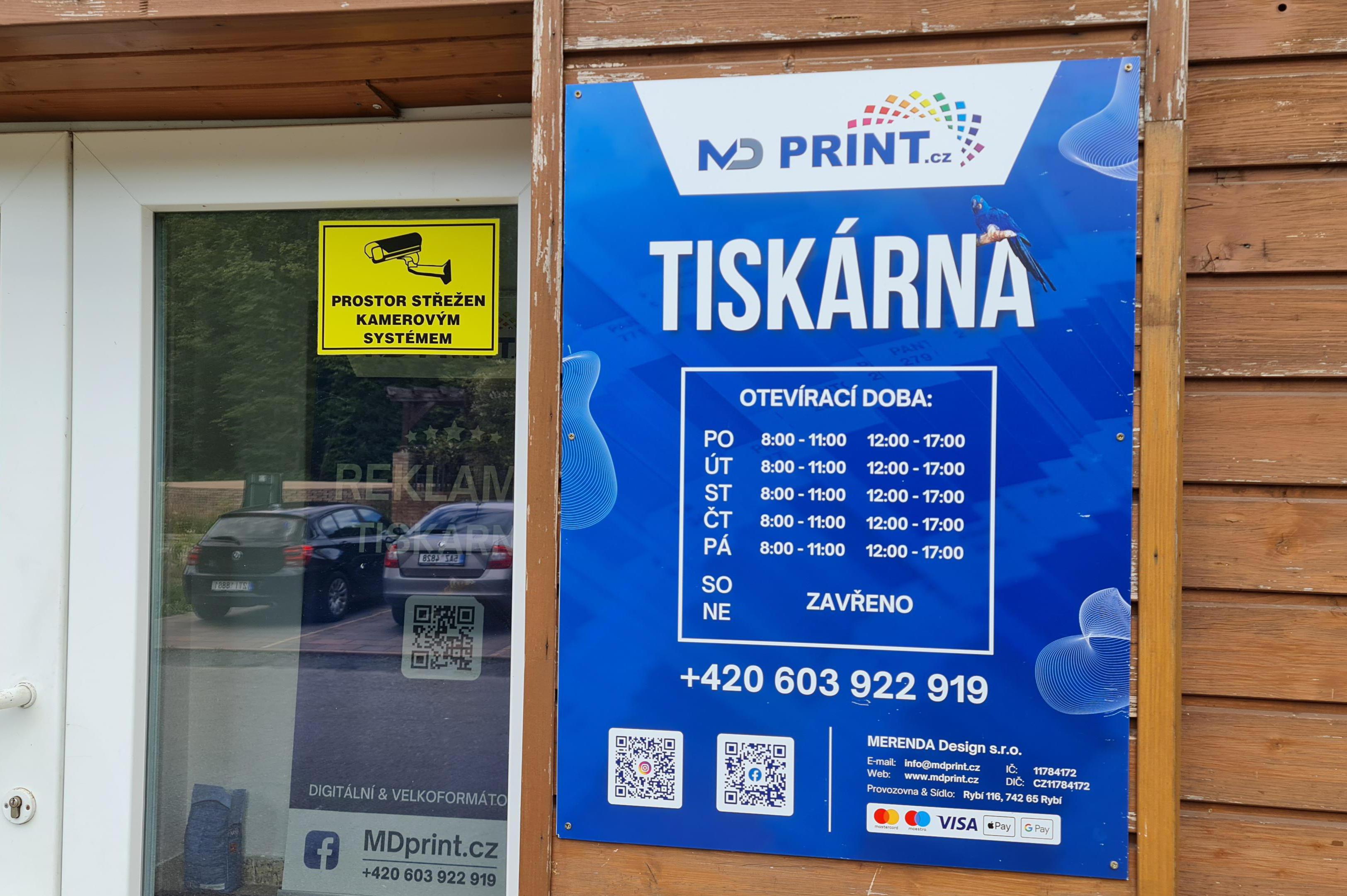 MDprint.cz - tiskárna