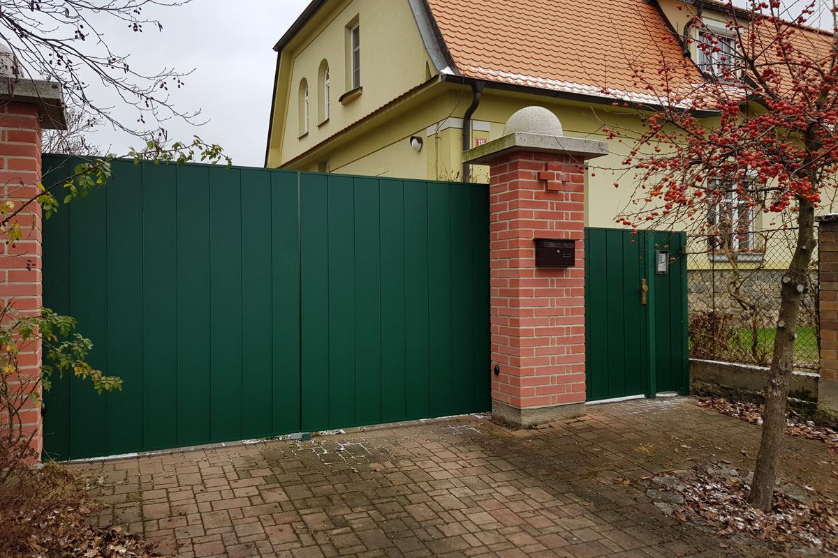 Hliníkové brány a ploty