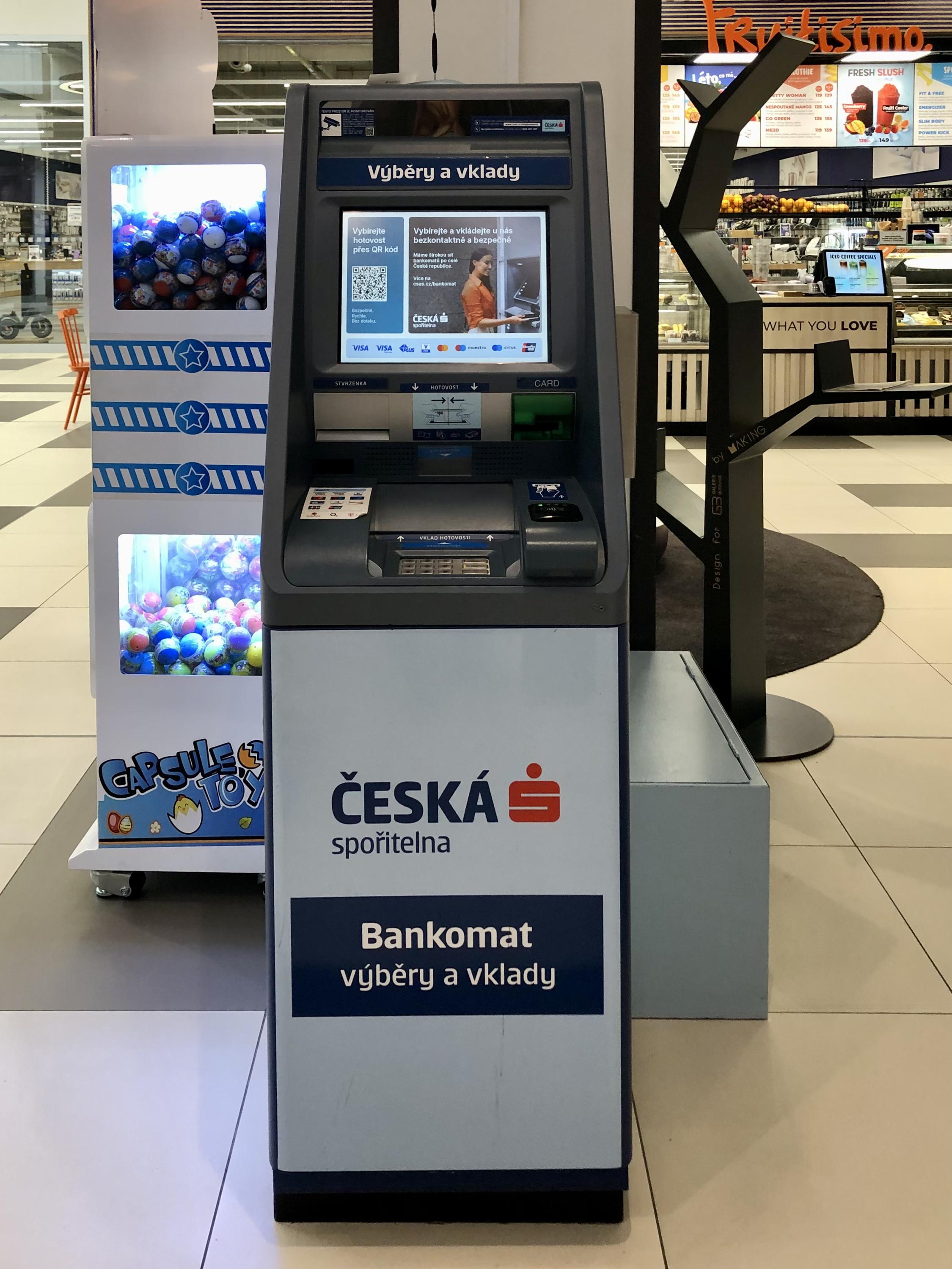 Bankomat České spořitelny foto 2