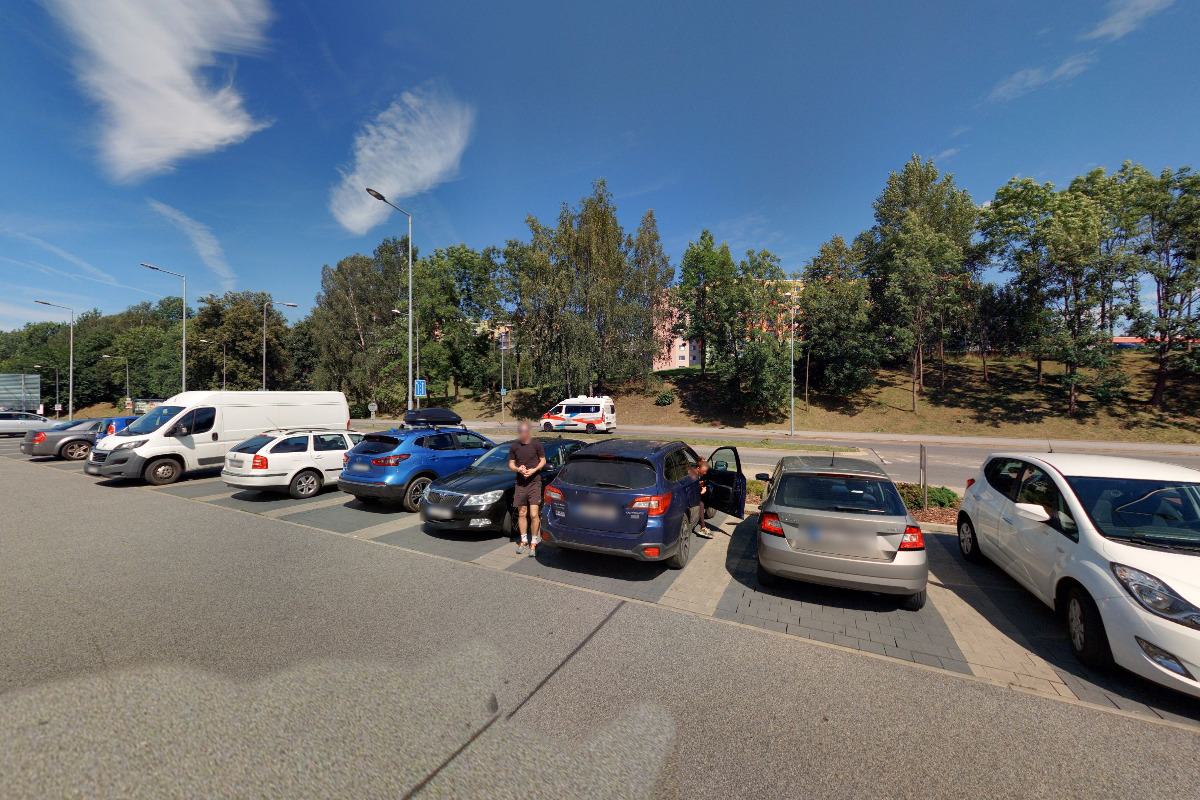 Nabíjecí stanice Lidl